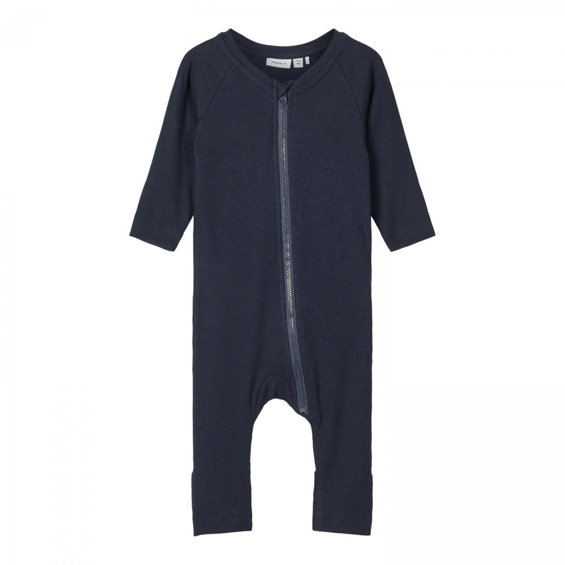 Langärmeliger Baby-Schlafanzug mit Reißverschluss Name it Ranko