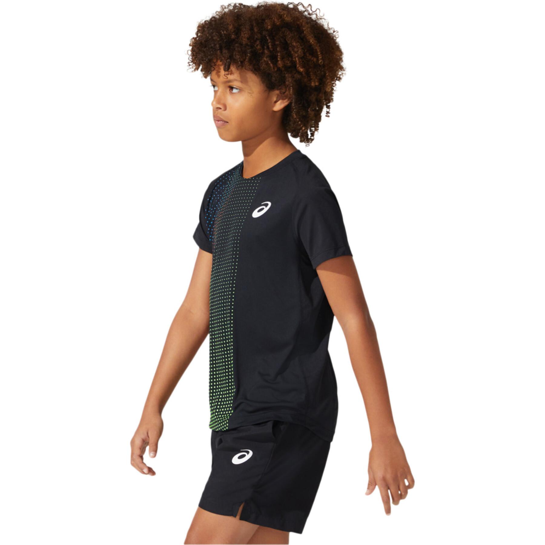 Kinder-T-Shirt ohne Ärmel Asics Boys Tennis Graphic