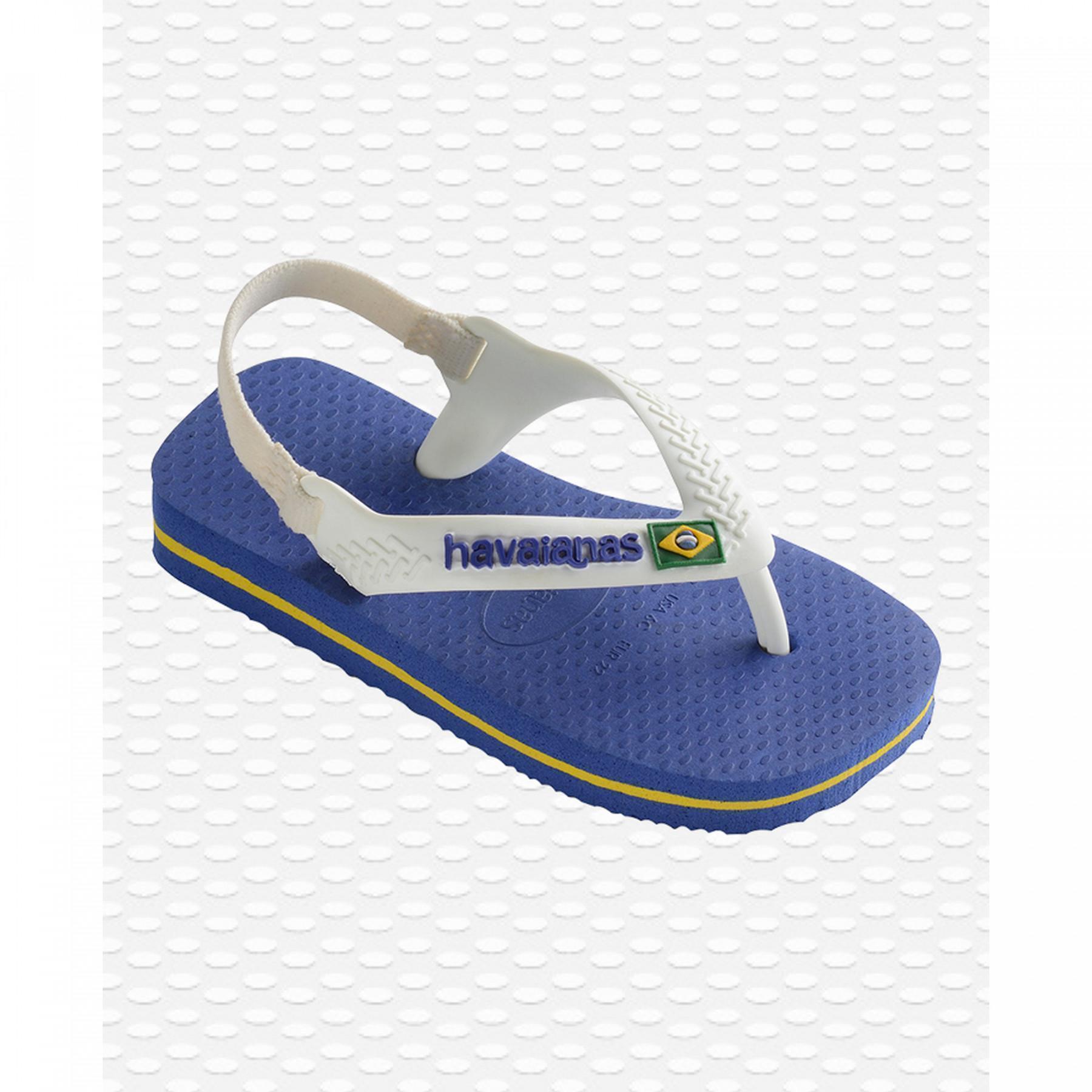 Flip-Flops Havaianas bébé Brasil Logo II