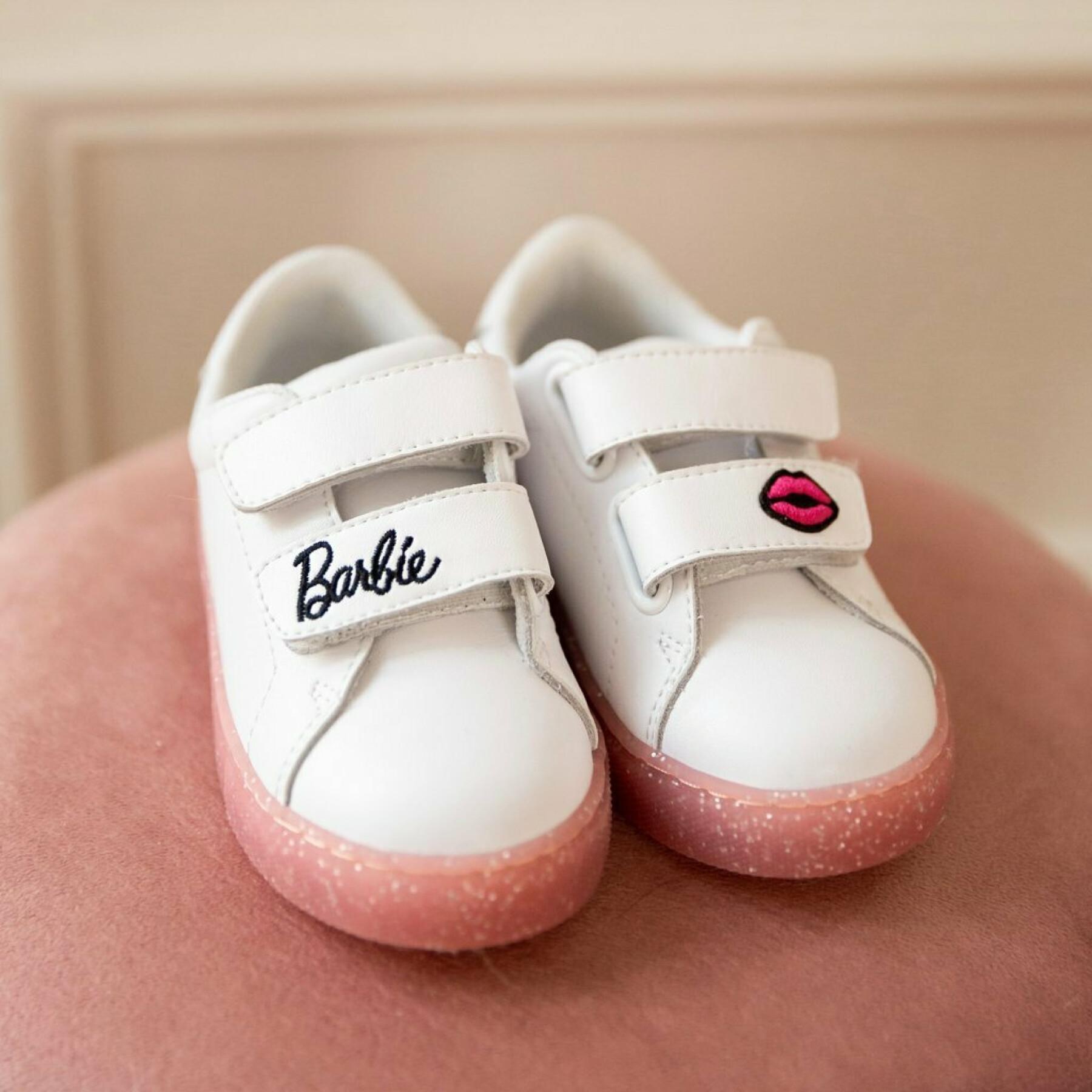 Sneakers für Mädchen Bons Baisers de Paname Mini Edith Barbie-Glitter