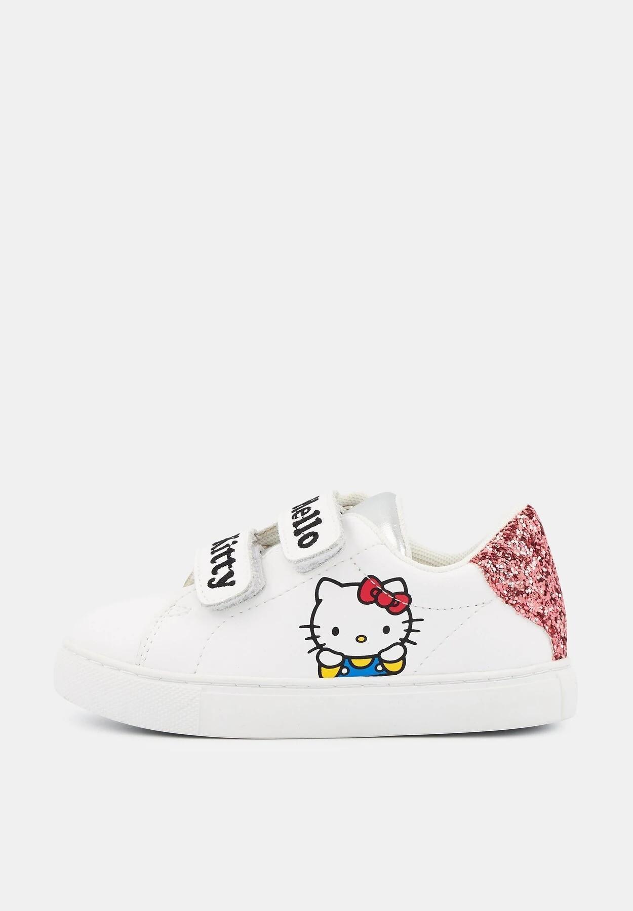 Sneakers für Mädchen Bons Baisers de Paname Mini Edith Hello Kitty - Glitter Rose