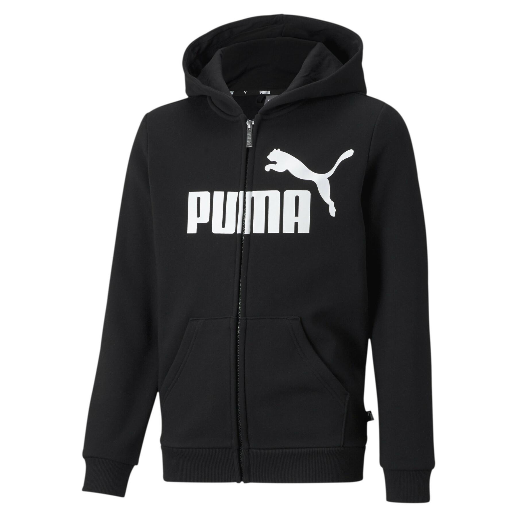 Full-Zip-Kapuzenpullover Kind Puma Essential