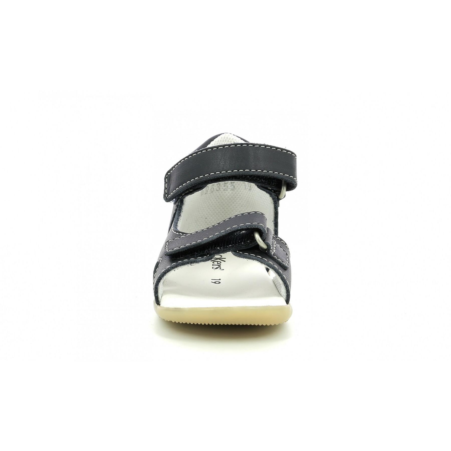Sandalen für Baby-Mädchen Kickers Binsia-2