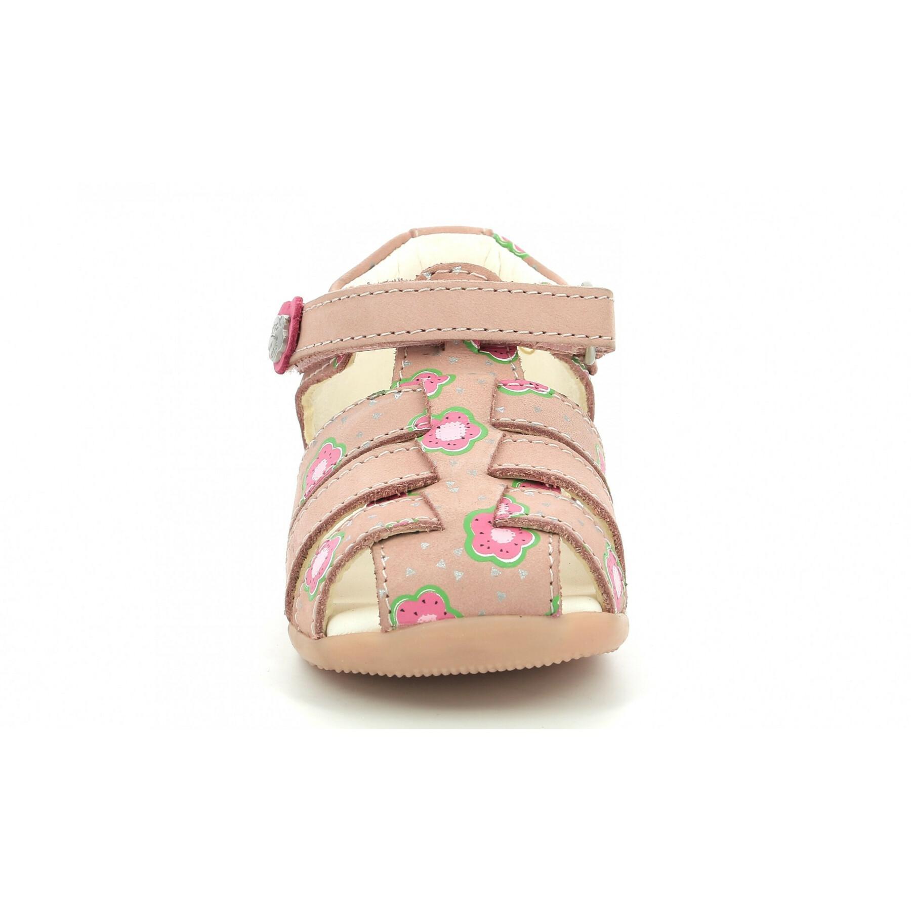 Sandalen für Baby-Mädchen Kickers Bigflo-2
