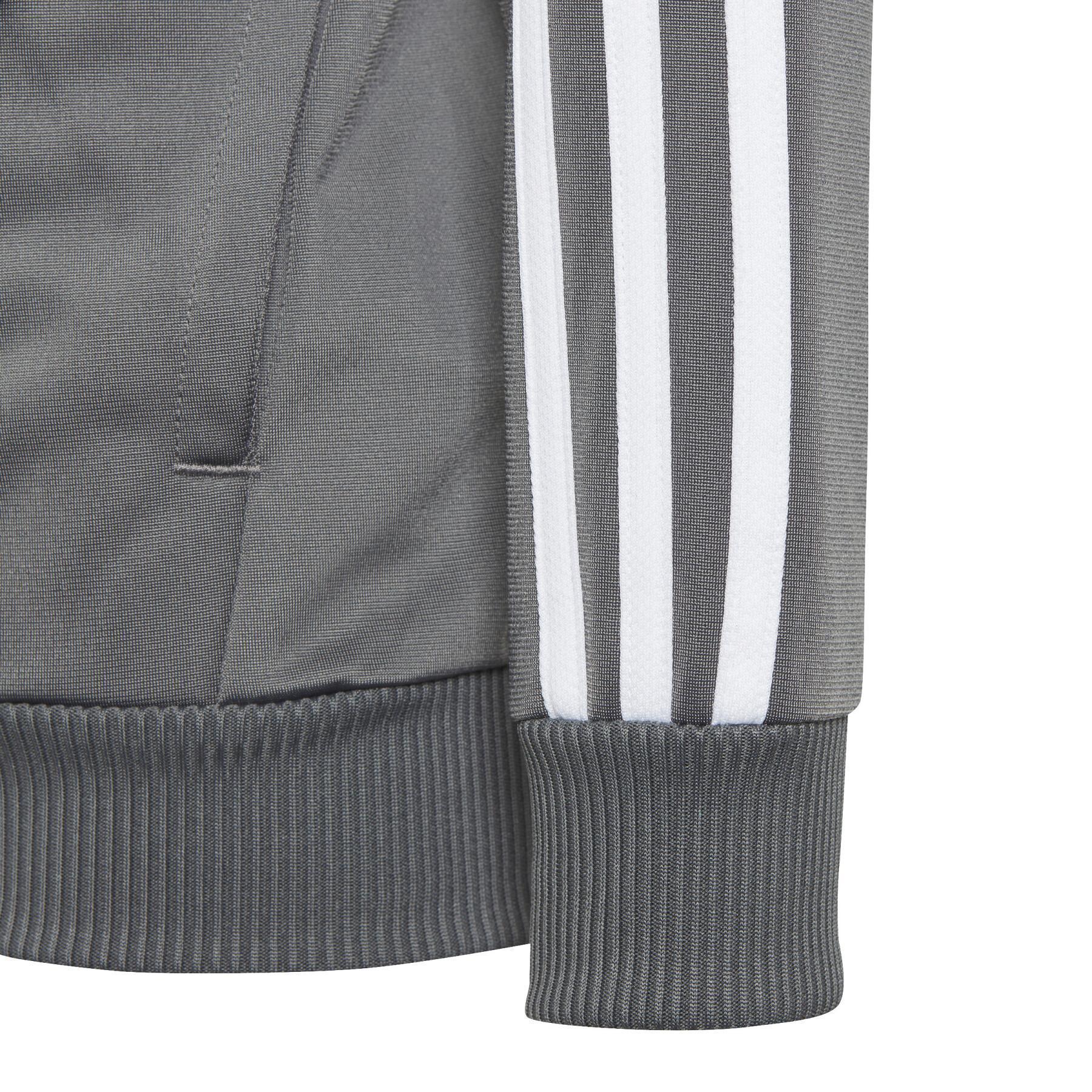 Trainingsanzug für Kinder adidas Tiberio 3-Stripes Colorblock Shiny