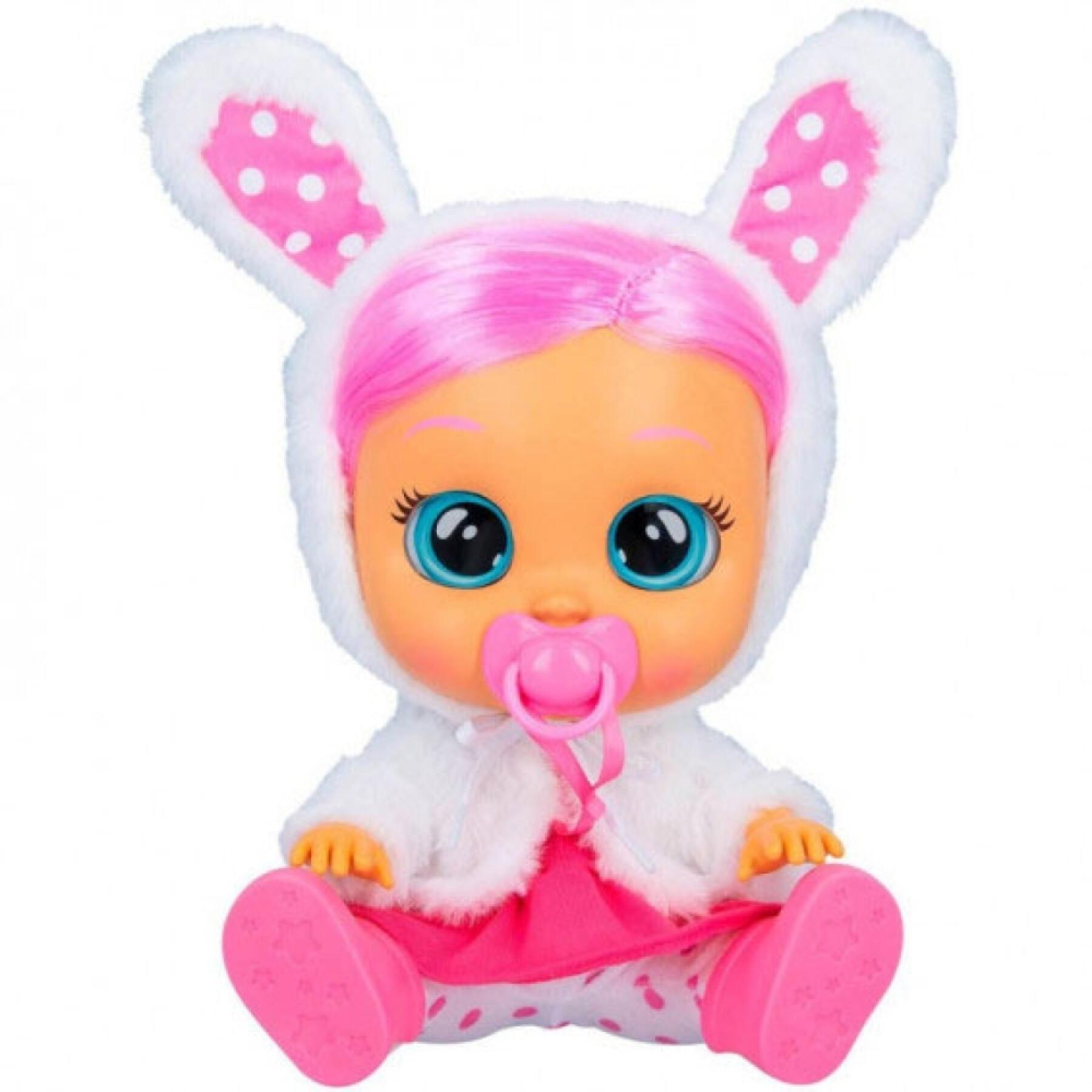 Puppe mit Haaren Bebés Llorones Dressy Coney