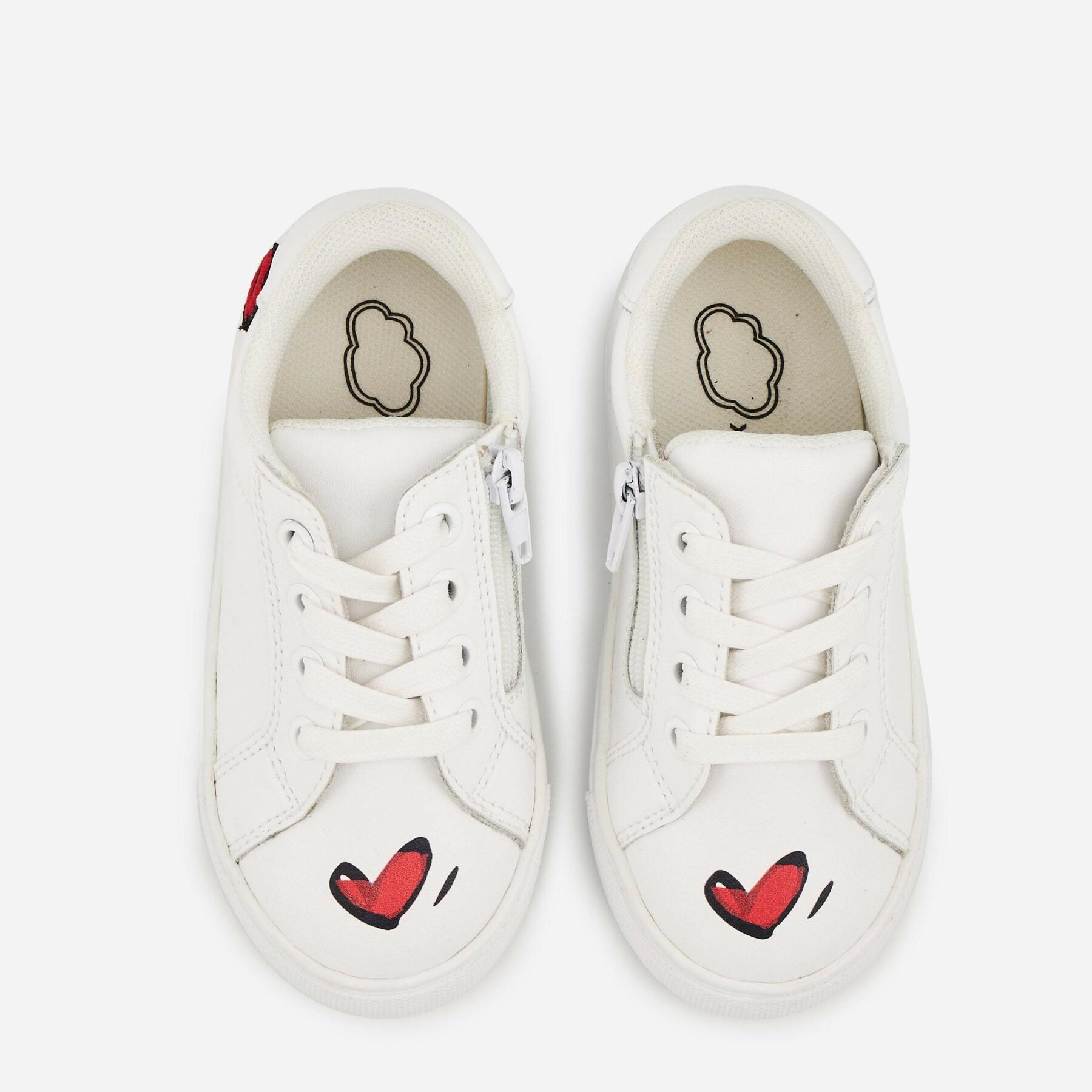 Sneakers Kind Bons baisers de Paname Mini Simone In Love-Heart