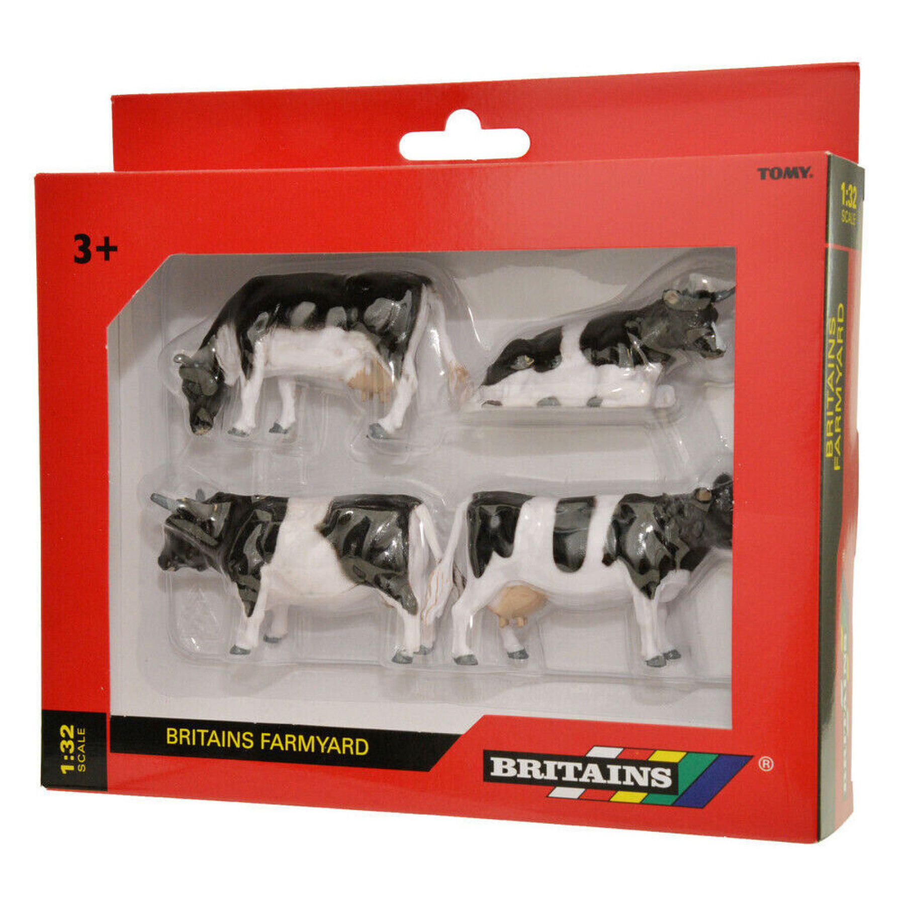 Figurine- friesische Kühe Britains Farm Toys (x4)