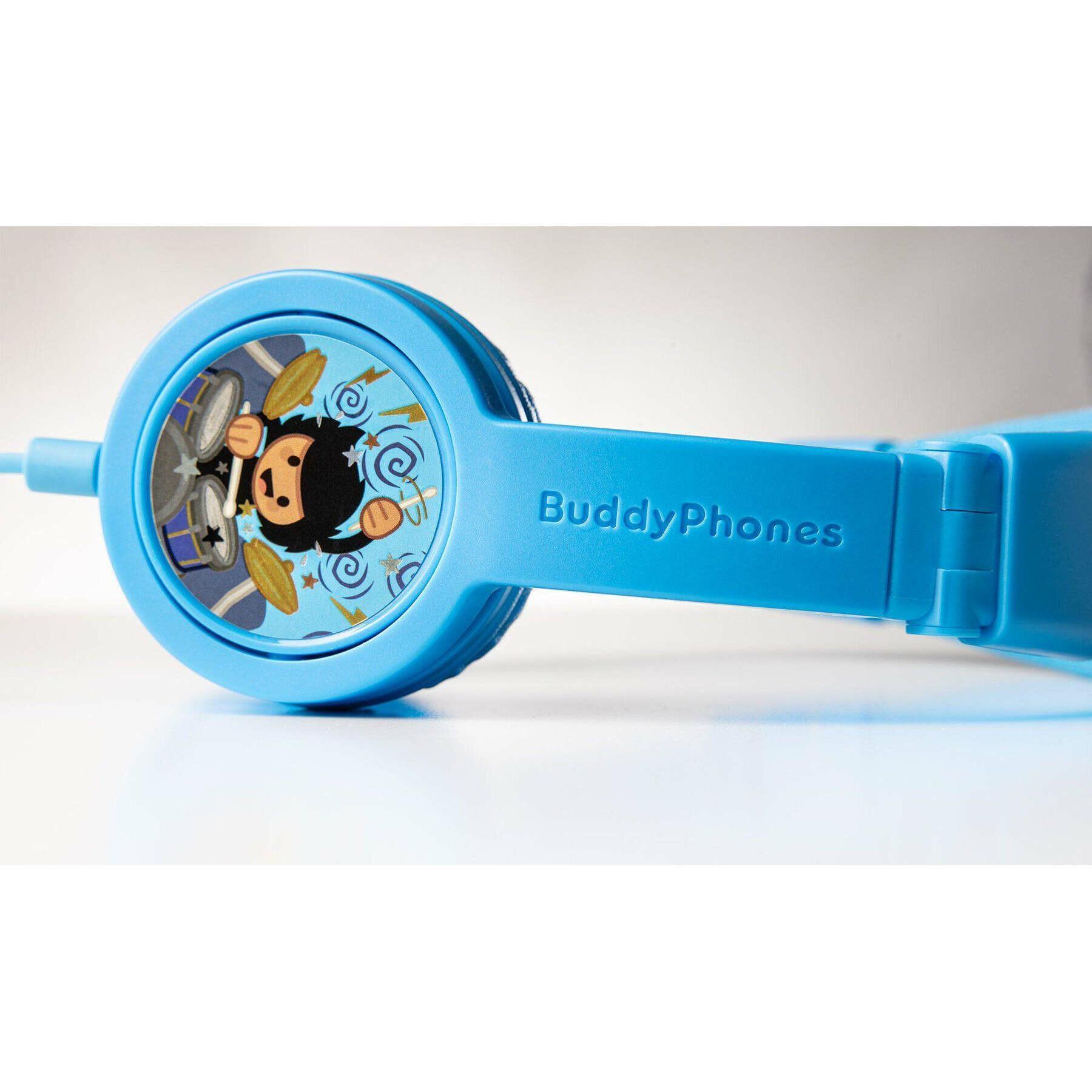 Faltbare Kopfhörer mit Mikrofon für Kinder BuddyPhones Explore Plus