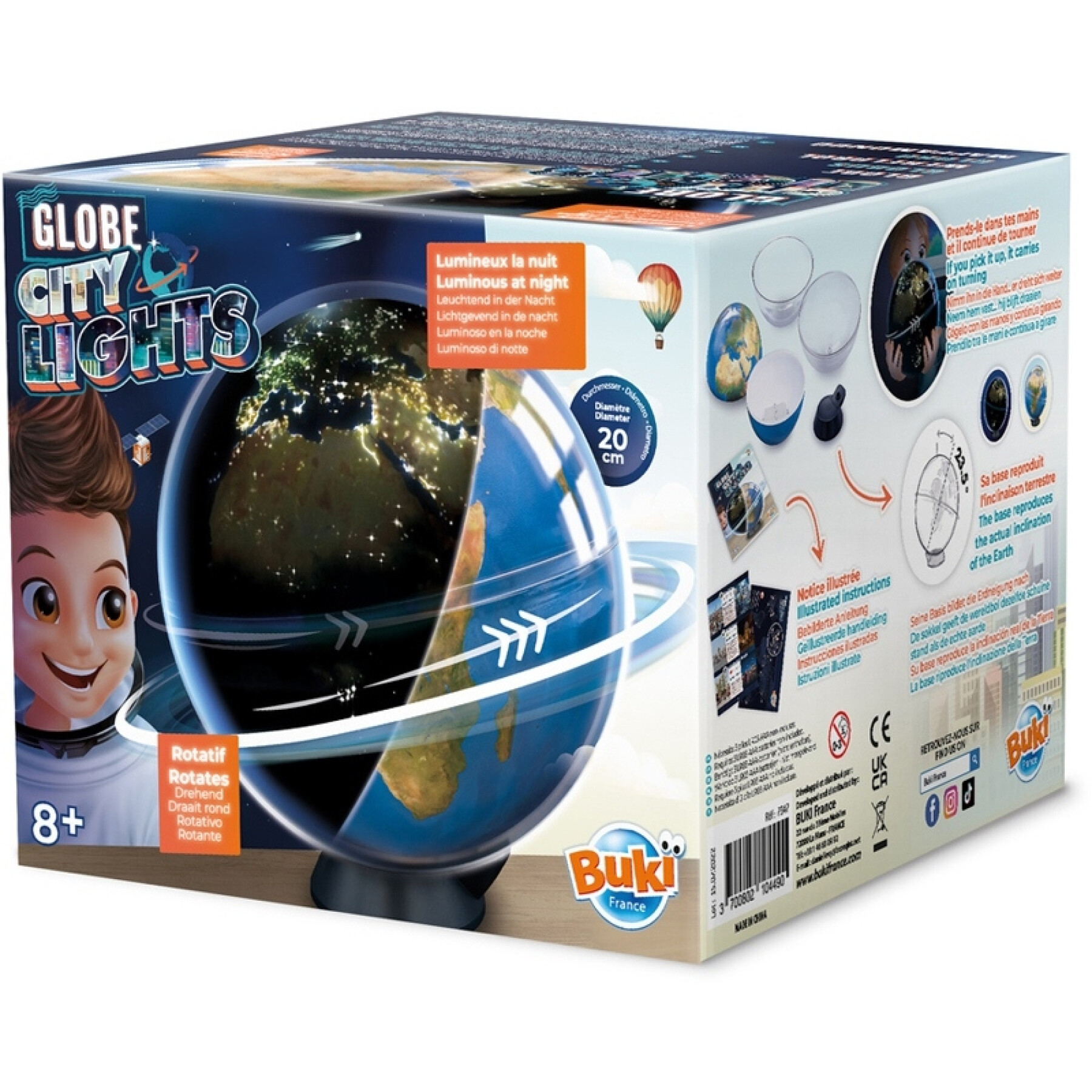 Lernspiele Globus Buki Citylight