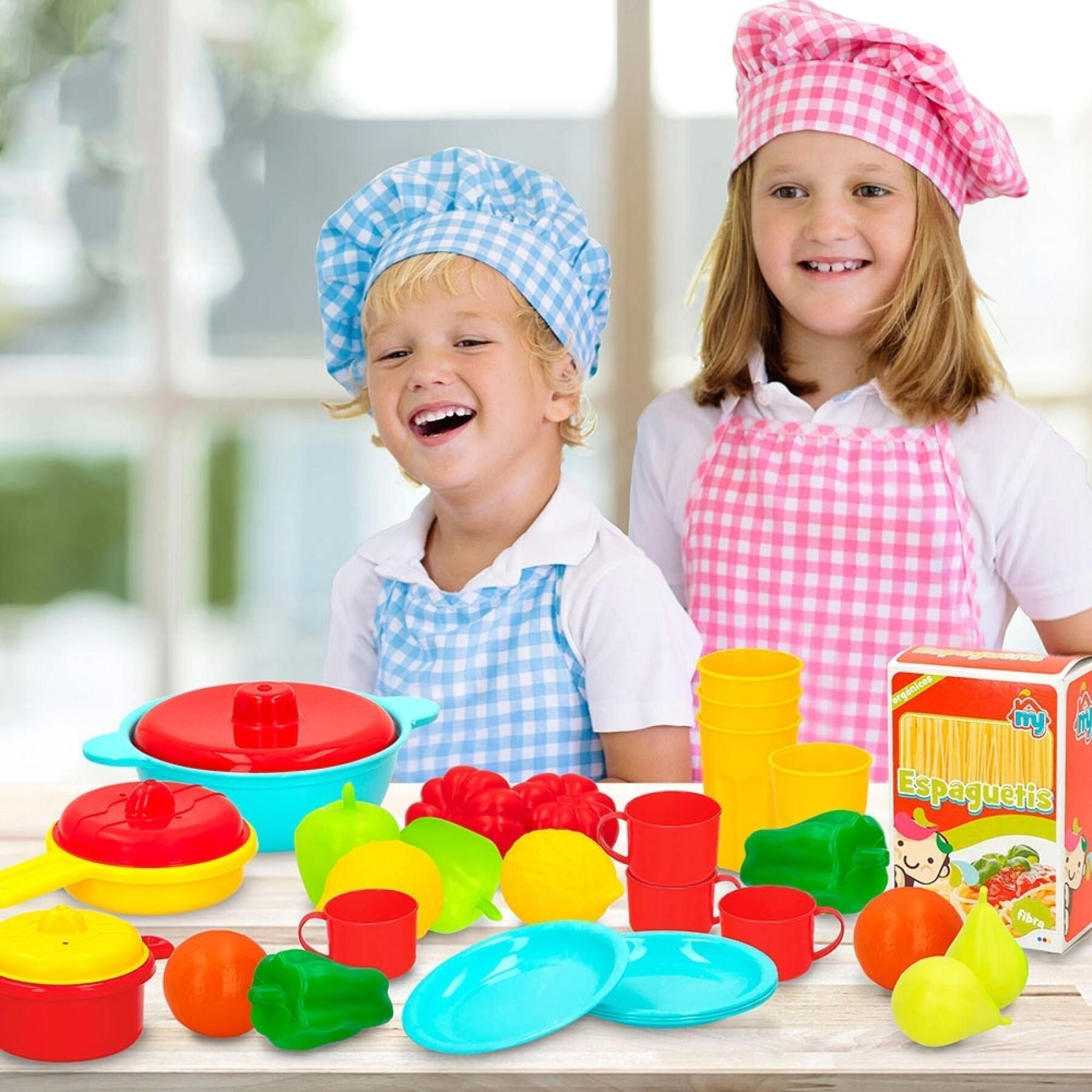 Koch- und Essbox 31-teilig CB Toys