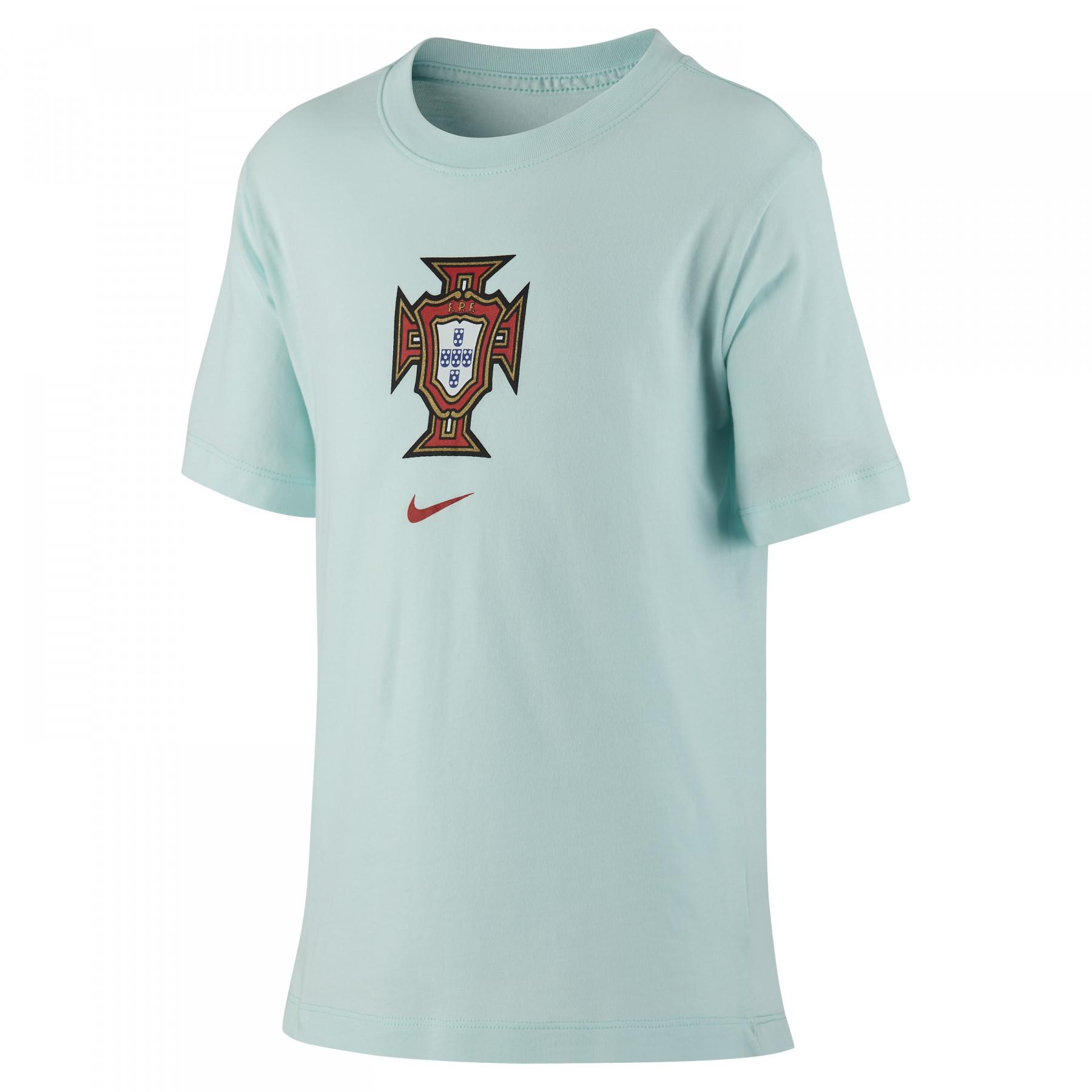 Kinder-T-Shirt Portugal Evergreen Crest