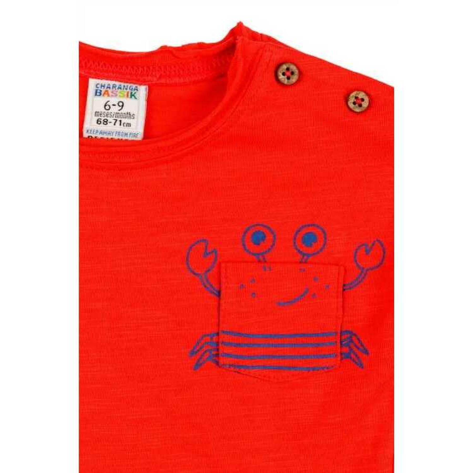 T-Shirt für Baby-Jungen Charanga Cangreji