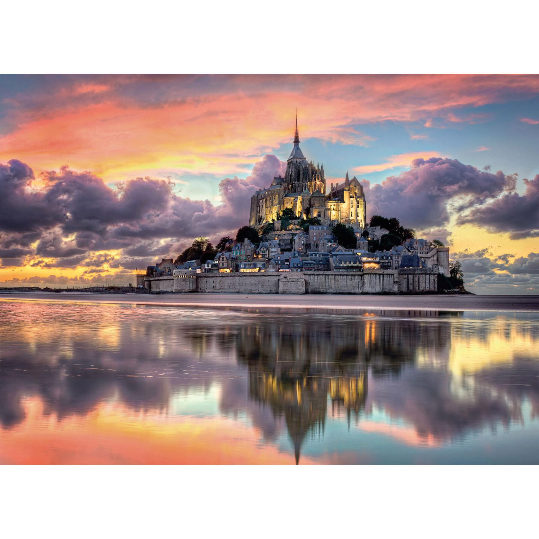 Los von 1000 Puzzleteilen Clementoni Mont St Michel