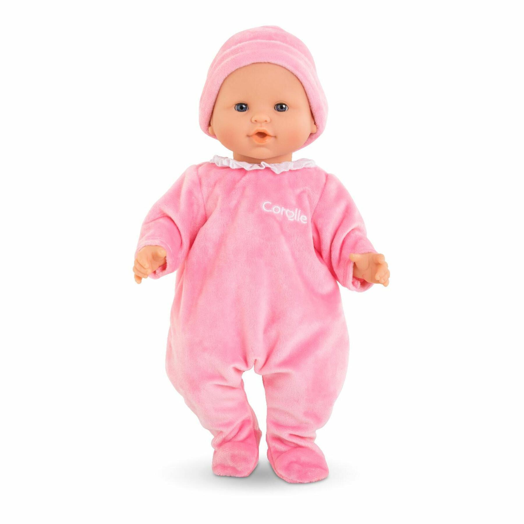Pyjama und Mütze für Puppen Corolle