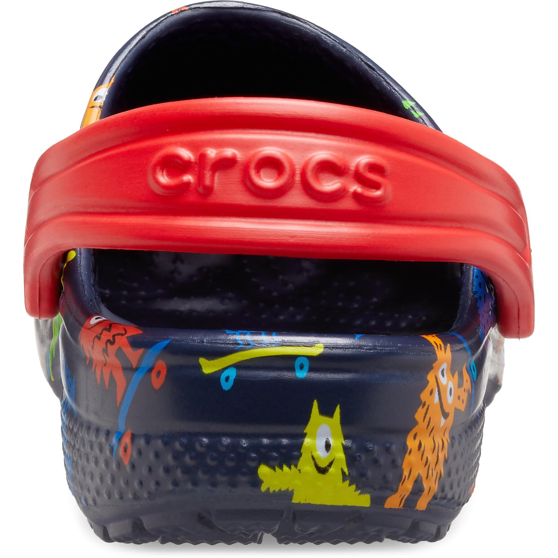 Clogs für Kinder Crocs Classic Easy Icon