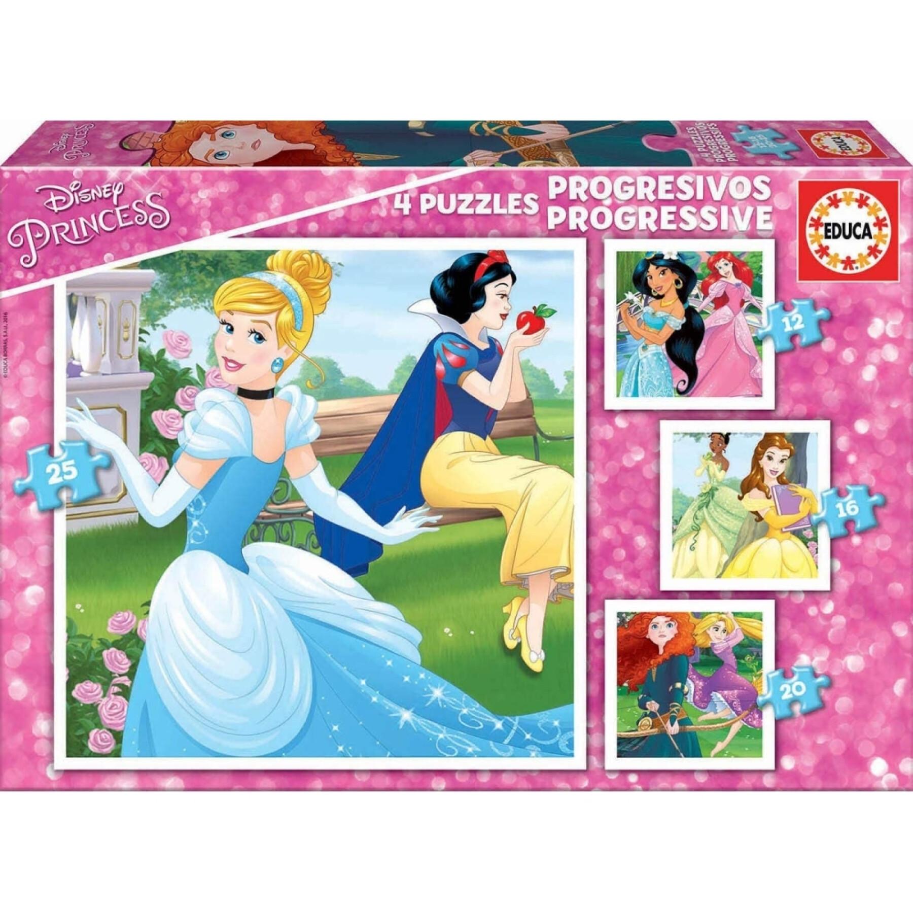 Progressives Puzzle Disney Princess
