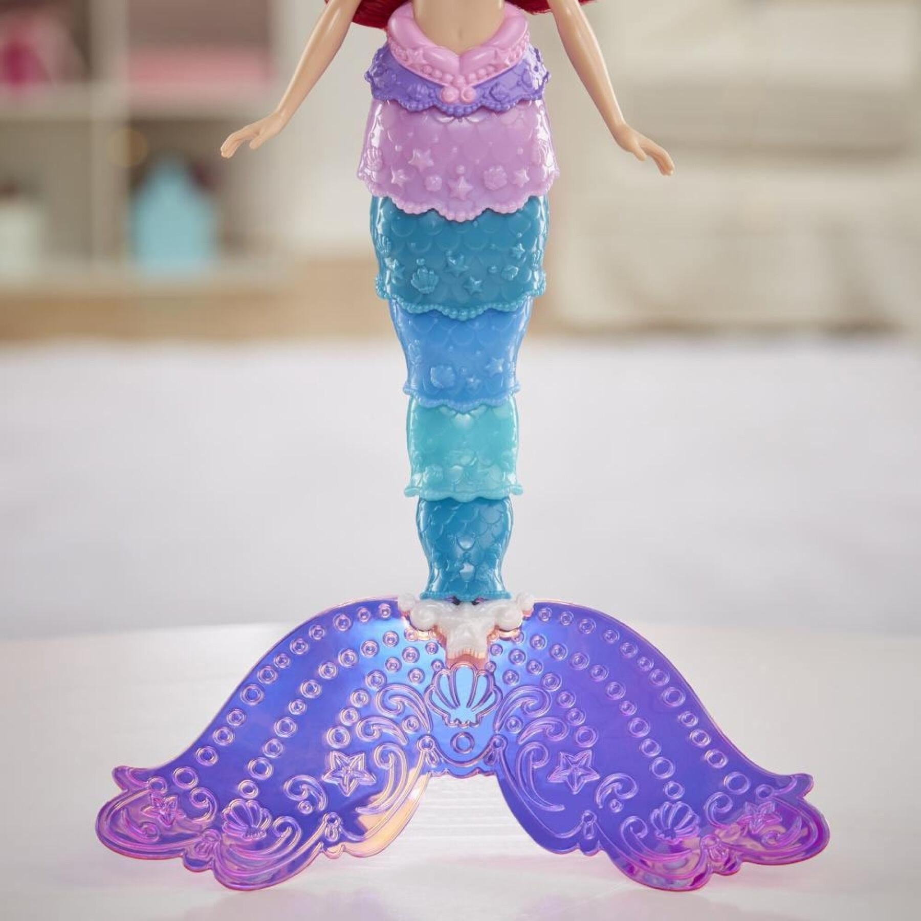 Ariel-Puppe mit Regenbogenschwanz Disney Princess