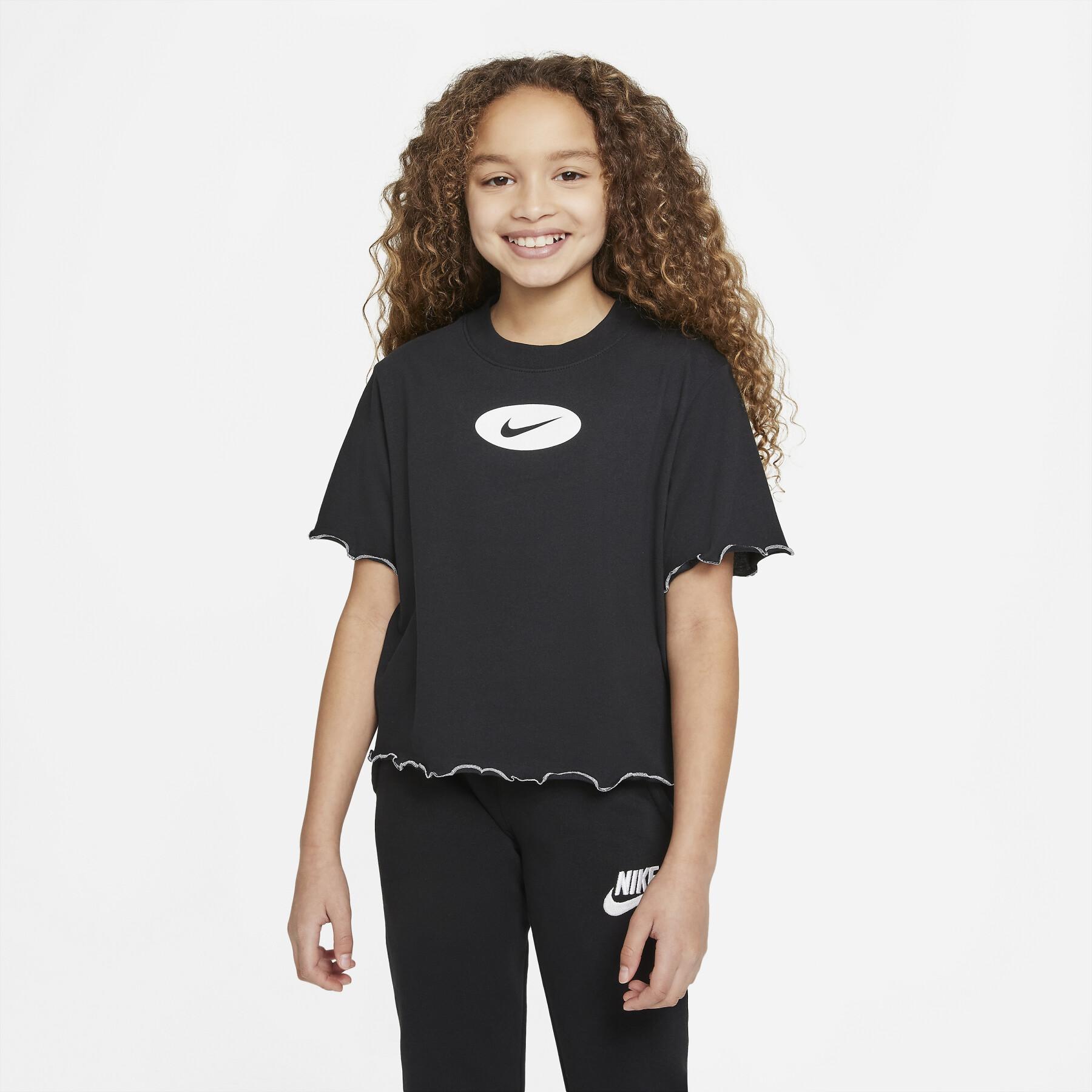 Mädchen-T-Shirt Nike Icon Clash Boxy