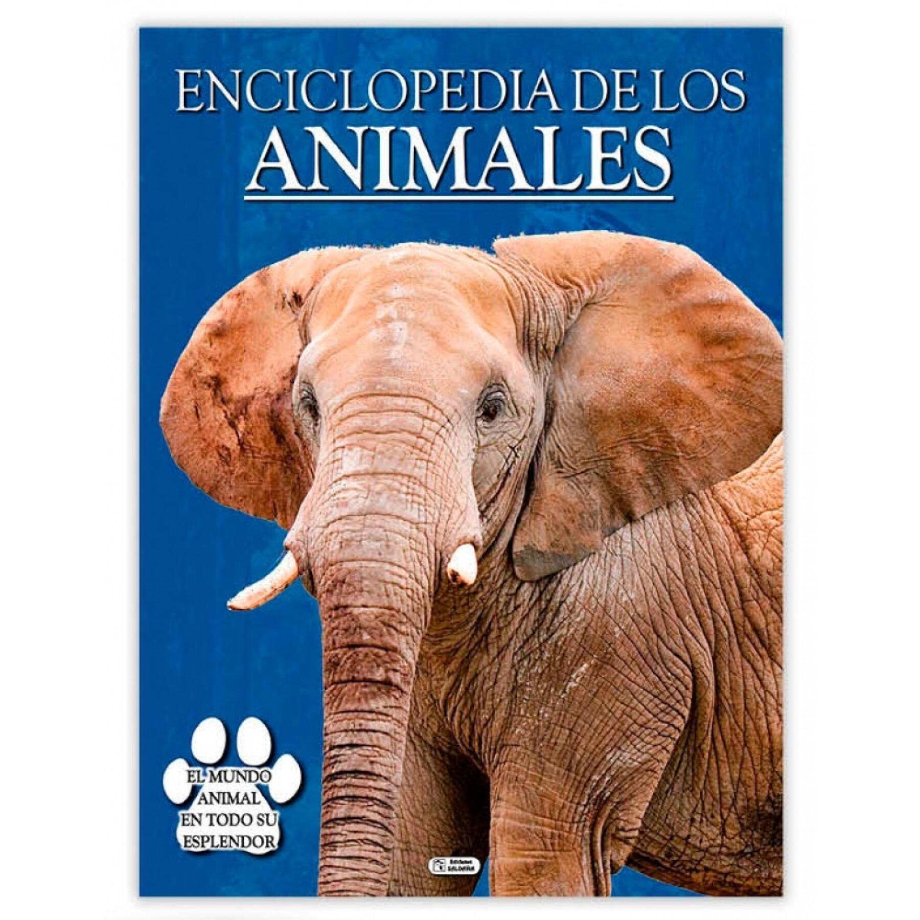 Buch 28 Seiten Enzyklopädie der Tiere Ediciones Saldaña