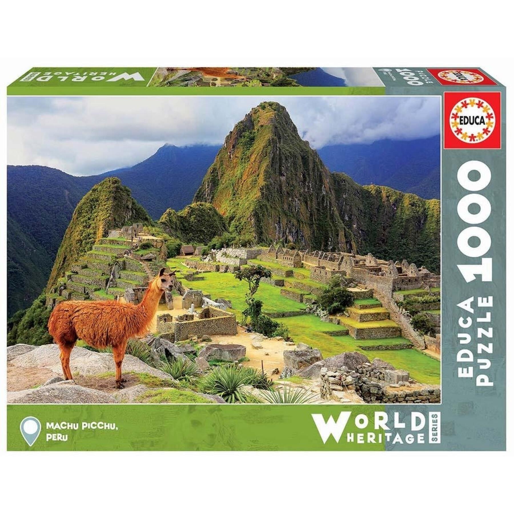 Puzzle mit 1000 Teilen Educa Machu Picchu
