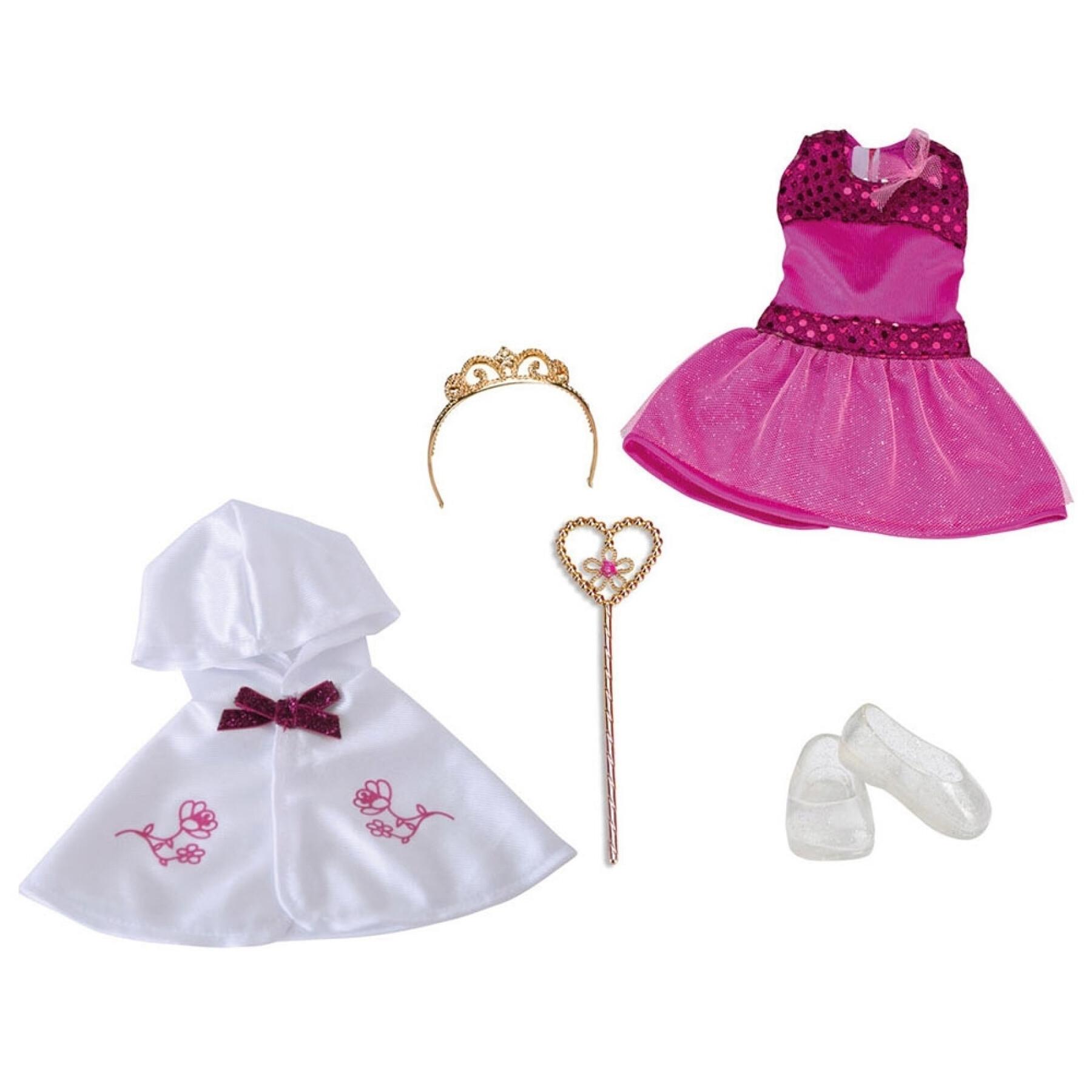 Set aus 2 Kleidern für Puppen mit Zubehör Famosa Nancy