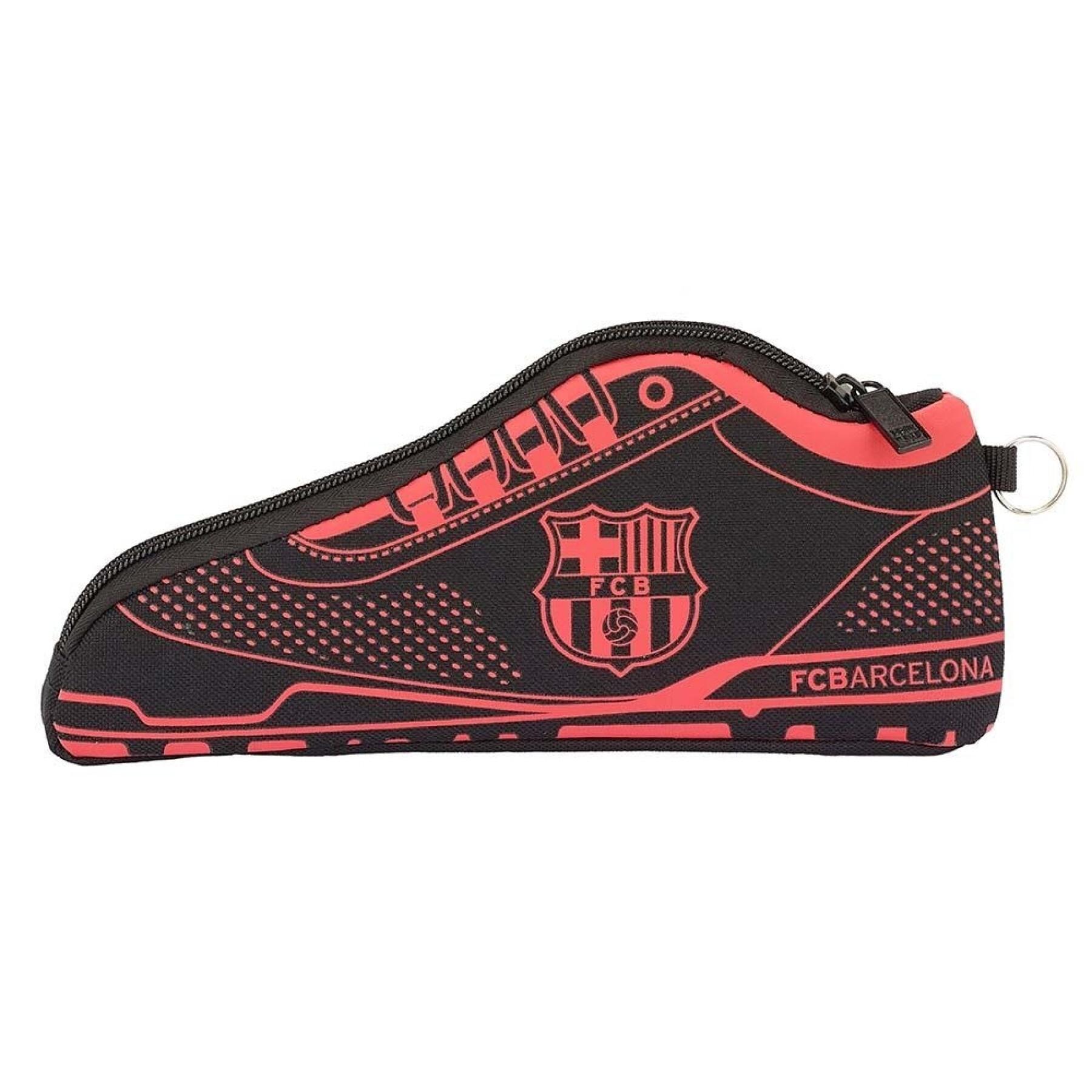 Bleistifttasche in Form eines Schuhs für Kinder FC Barcelona