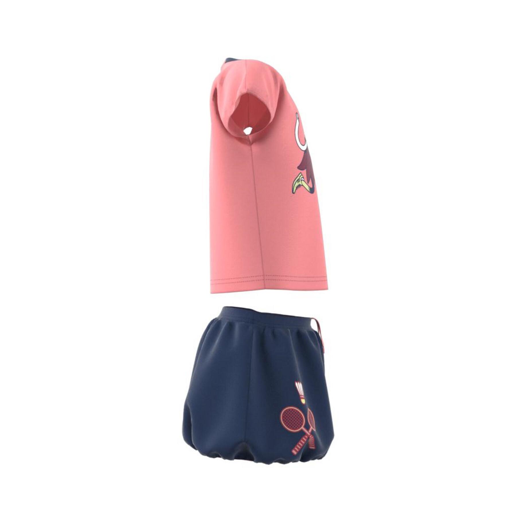 Baby-Kit für Mädchen adidas Character Set