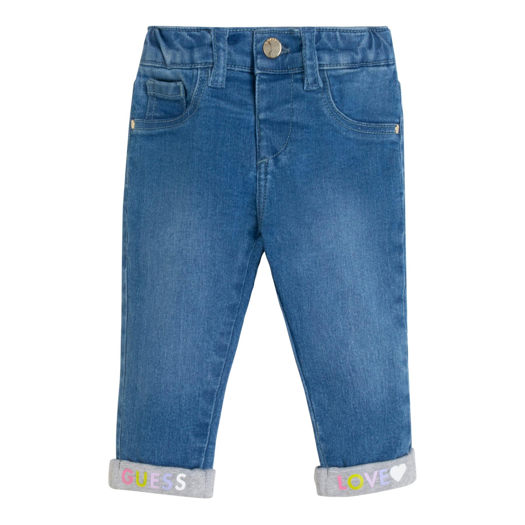 Fit-Jeans mit Jersey Mädchen Guess Comfort