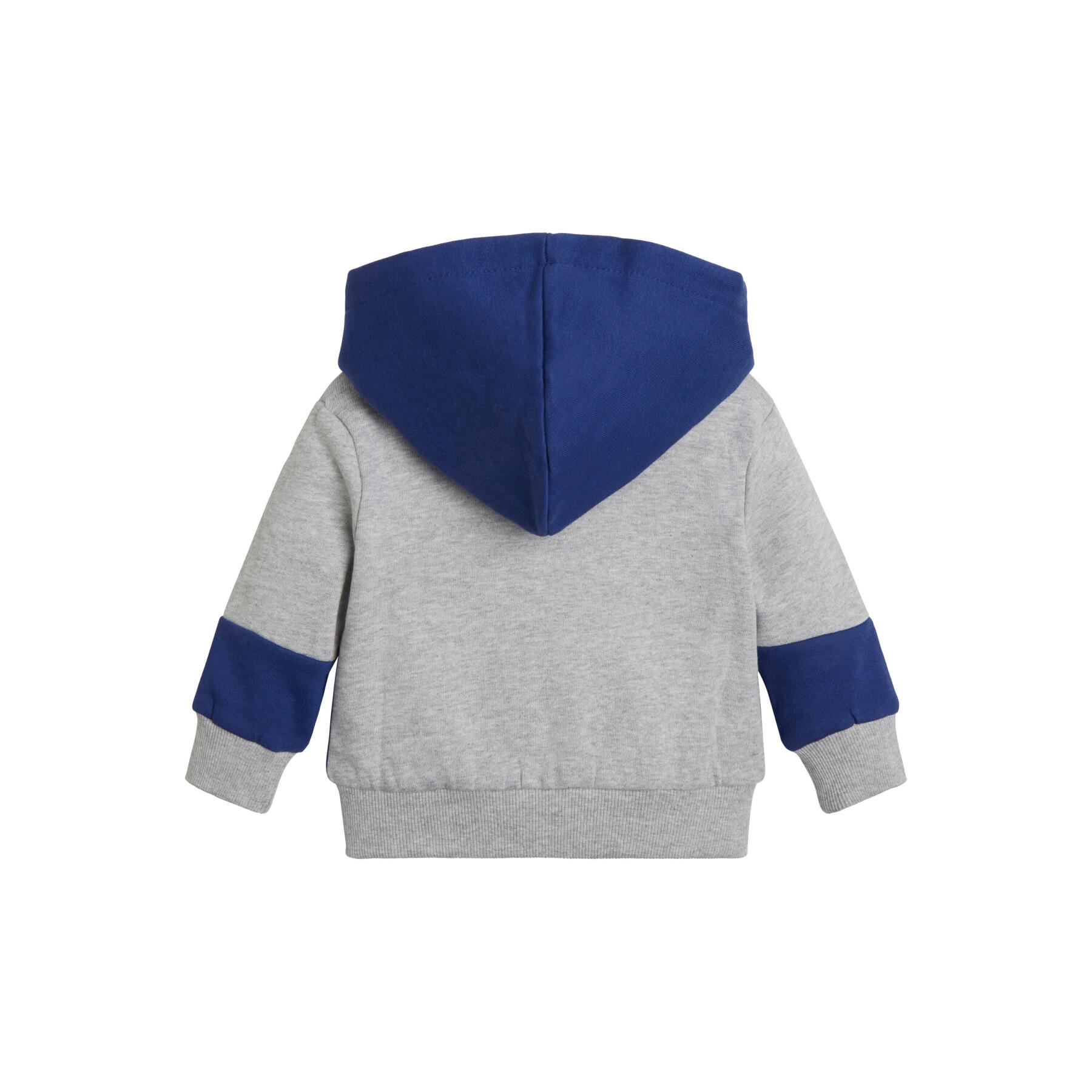 Baby-Jungen-Sweatshirt mit Kapuze und Reißverschluss Guess Active