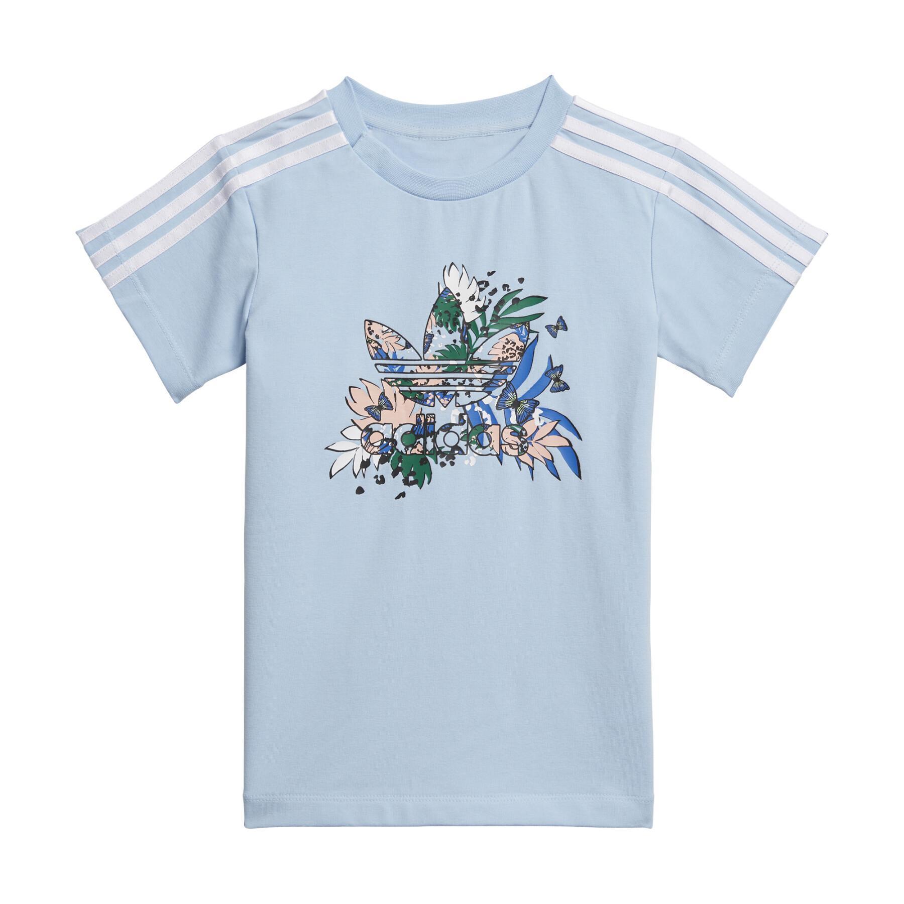 Kinder-Trainingsanzug adidas Originals Animal Flower