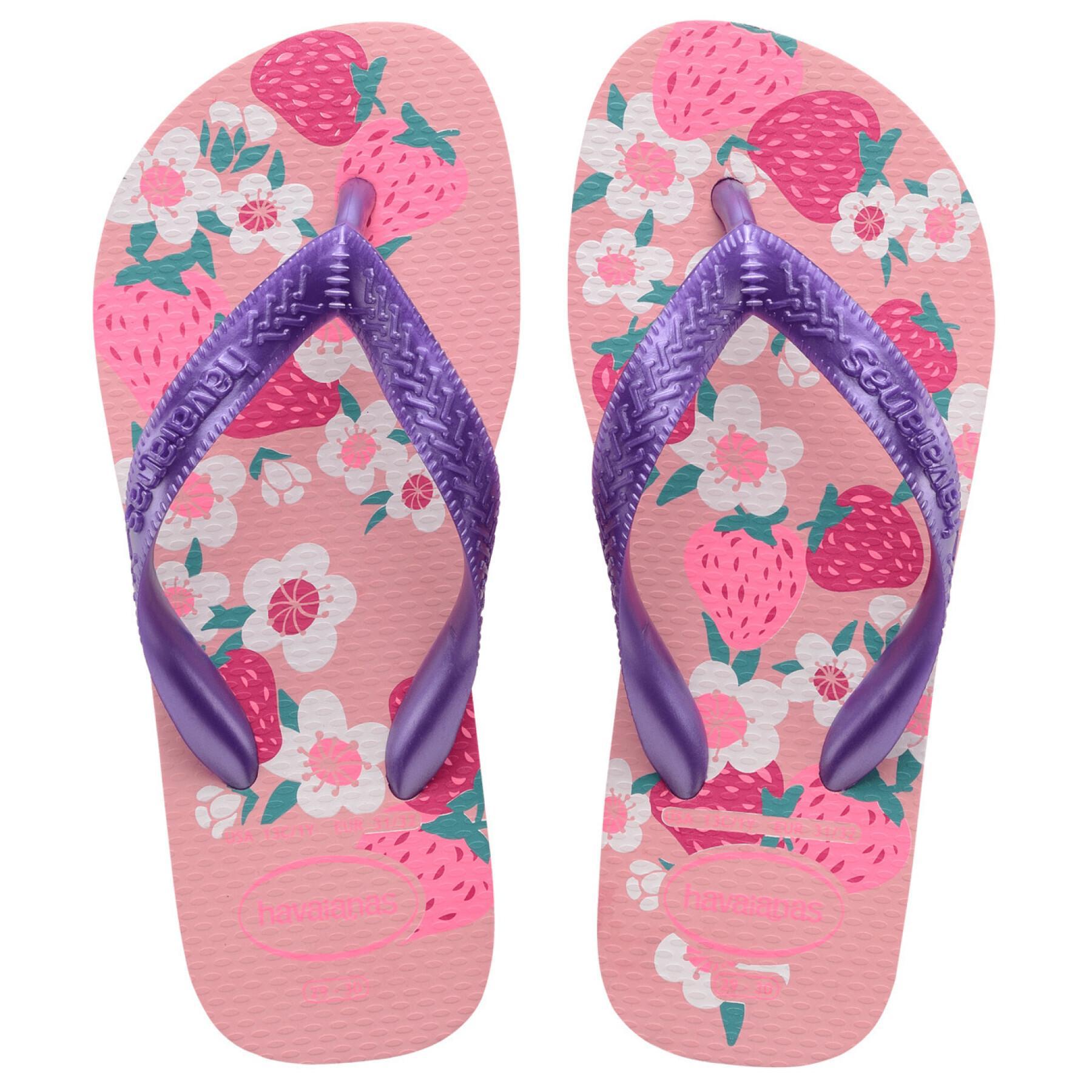 Flip-Flops für Mädchen Havaianas Flores