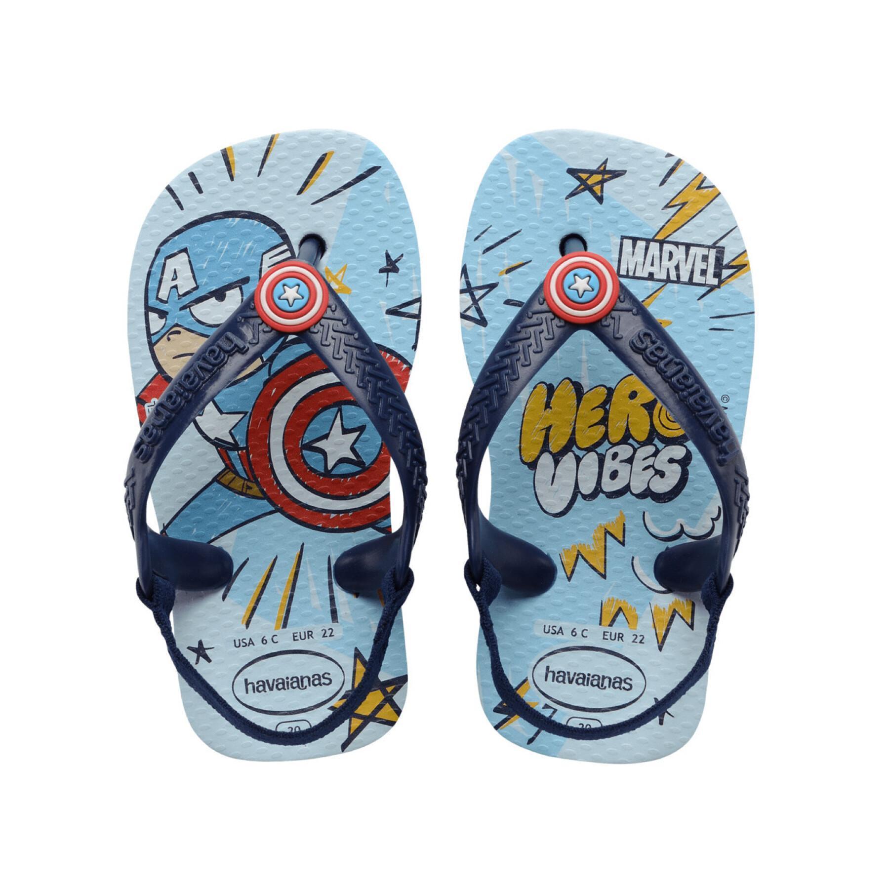 Baby-Flip-Flops Havaianas Marvel