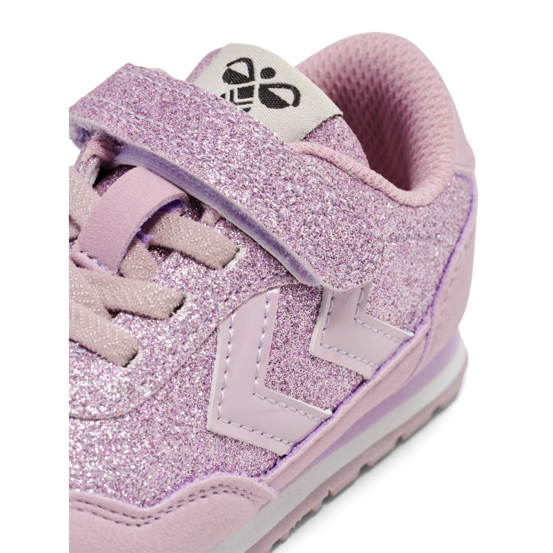 Sneakers für Babies Hummel Reflex Glitter