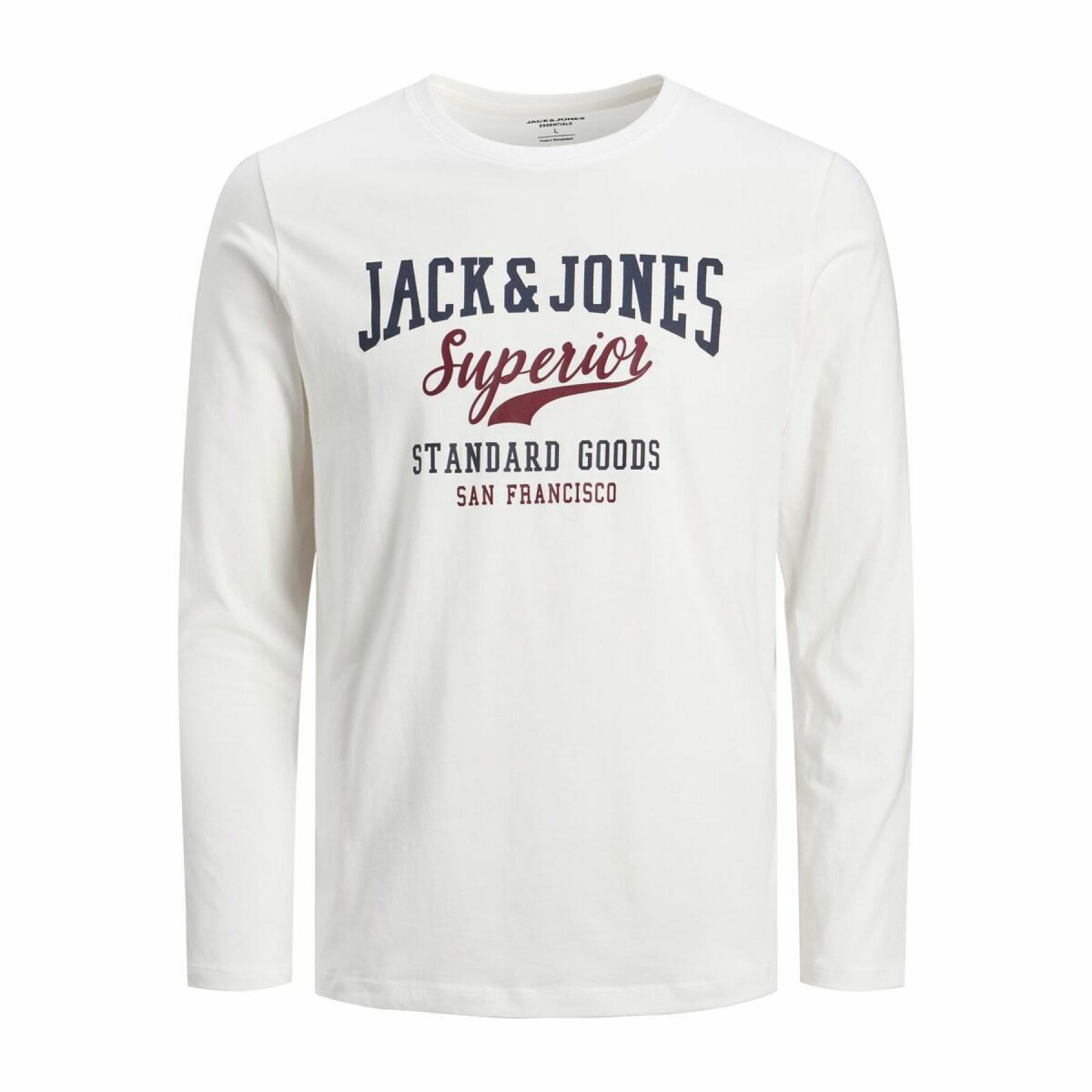 Langarmshirt Kind Jack & Jones Logo