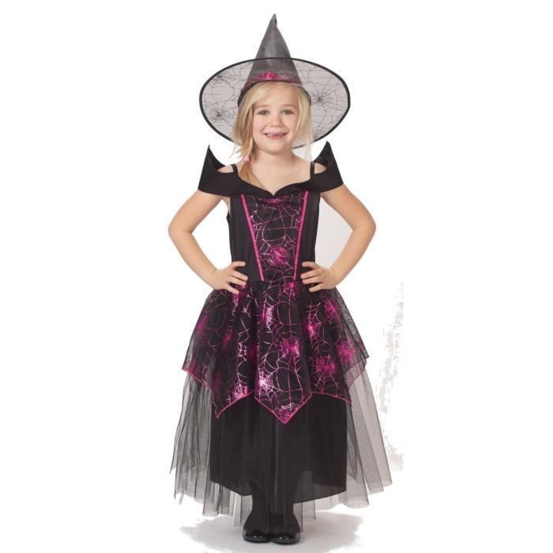 Kleid mit Hut Jemini Halloween 5-7 ans