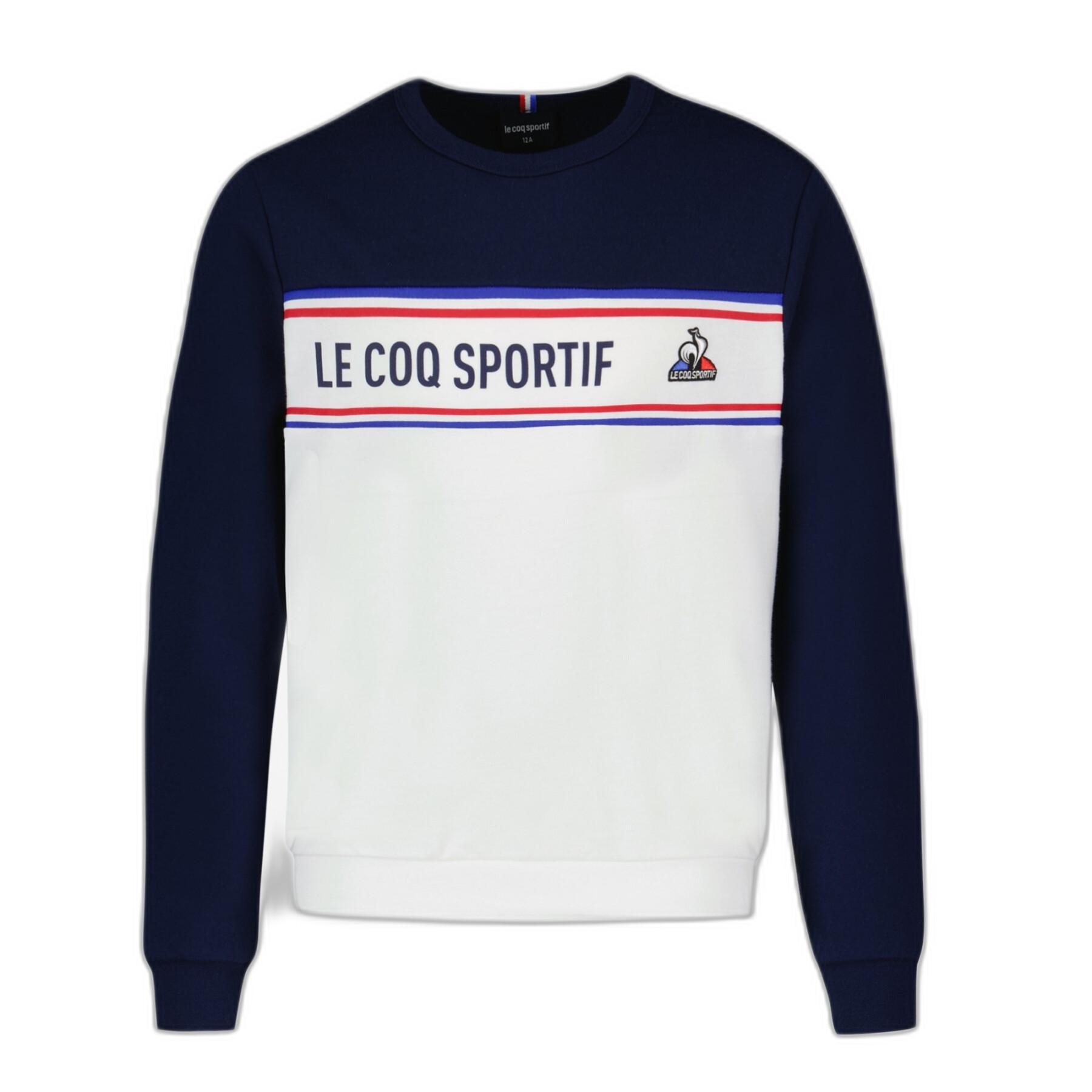 Sweatshirt Rundhalsausschnitt Kind Le Coq Sportif TRI N°1
