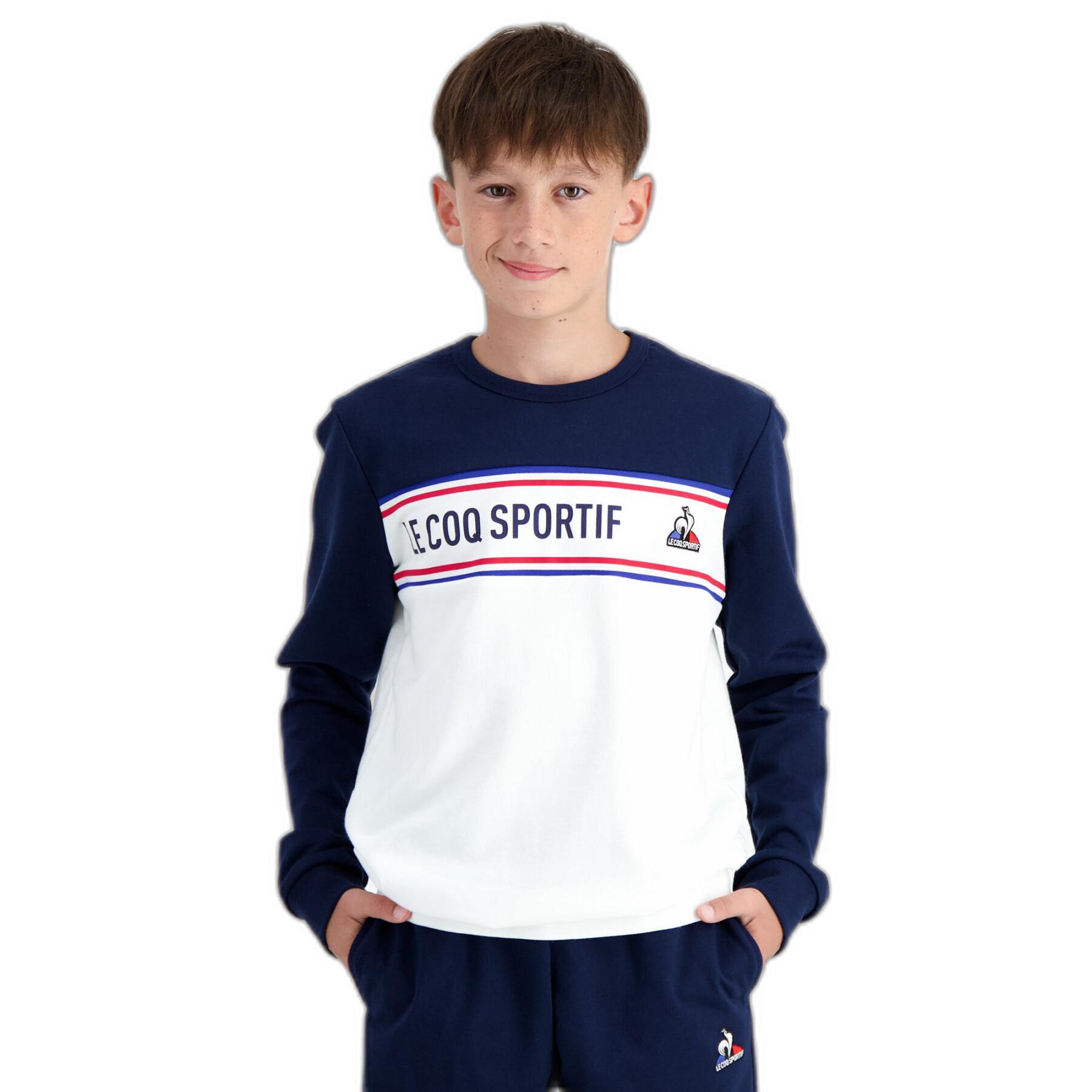 Sweatshirt Rundhalsausschnitt Kind Le Coq Sportif TRI N°1
