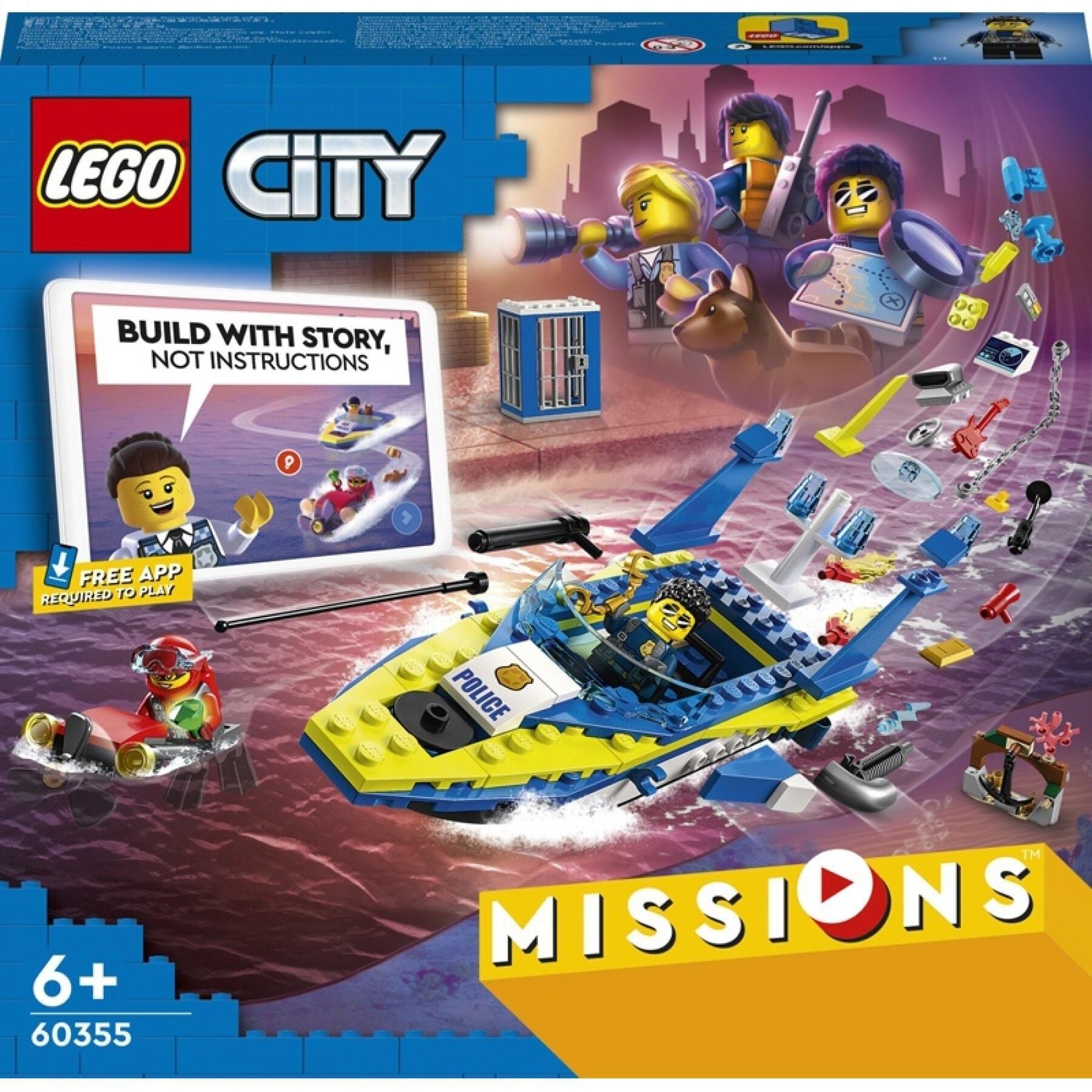 Bauspiele Mission Schiff Lego Police Eau City