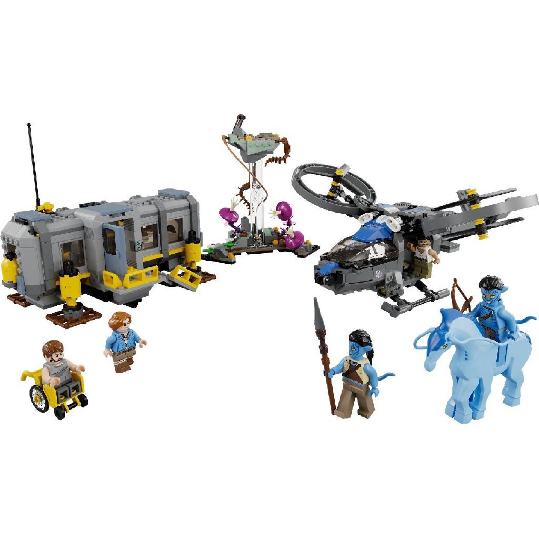 Konstruktionsspiele schwimmende Berge Lego Avatar