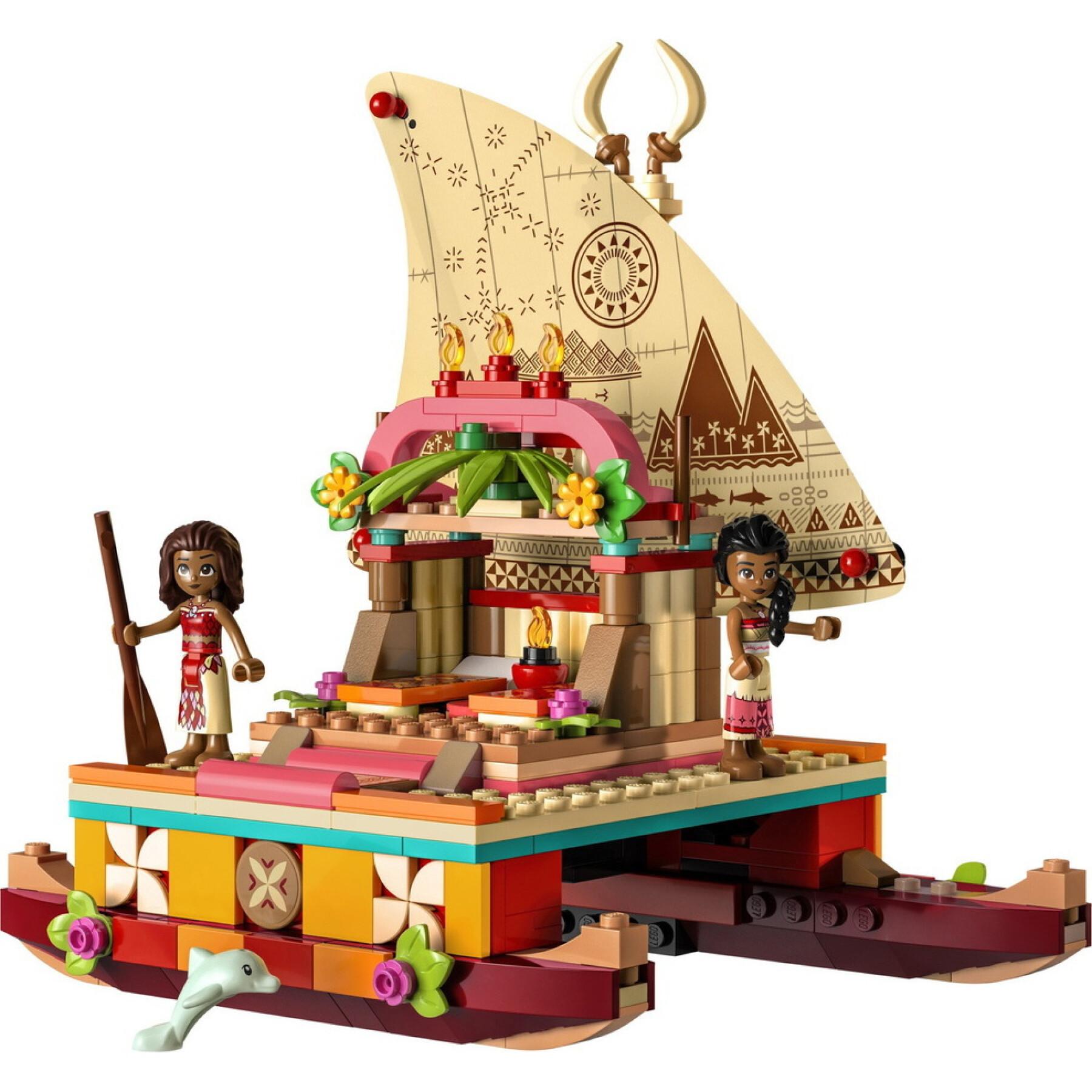 Vaianas Erkundungsboot Lego