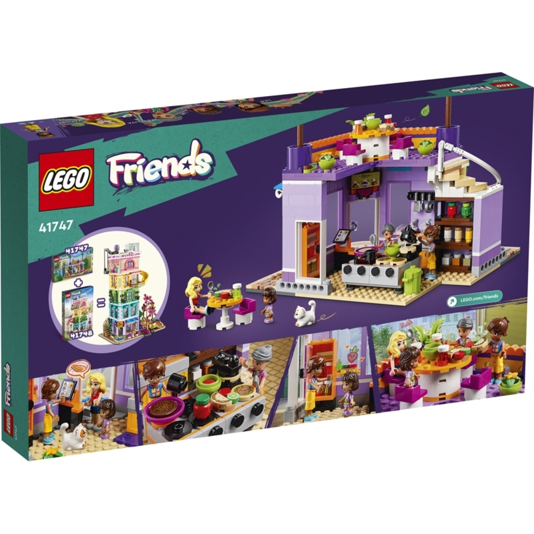 Konstruktionsspiele die Gemeinschaftsküche Lego Friends