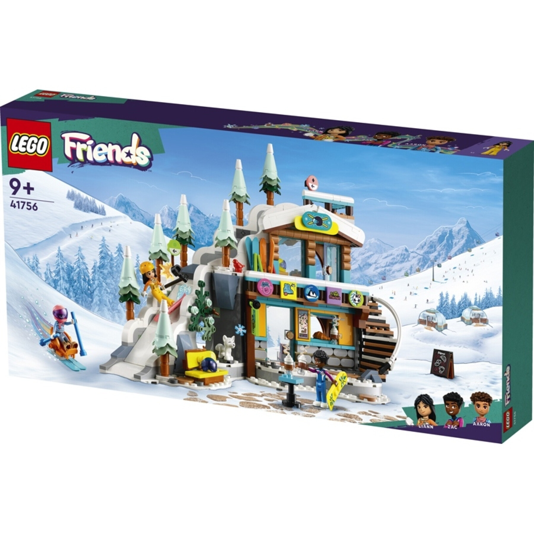 Konstruktionsspiele der Skiurlaub Lego Friends