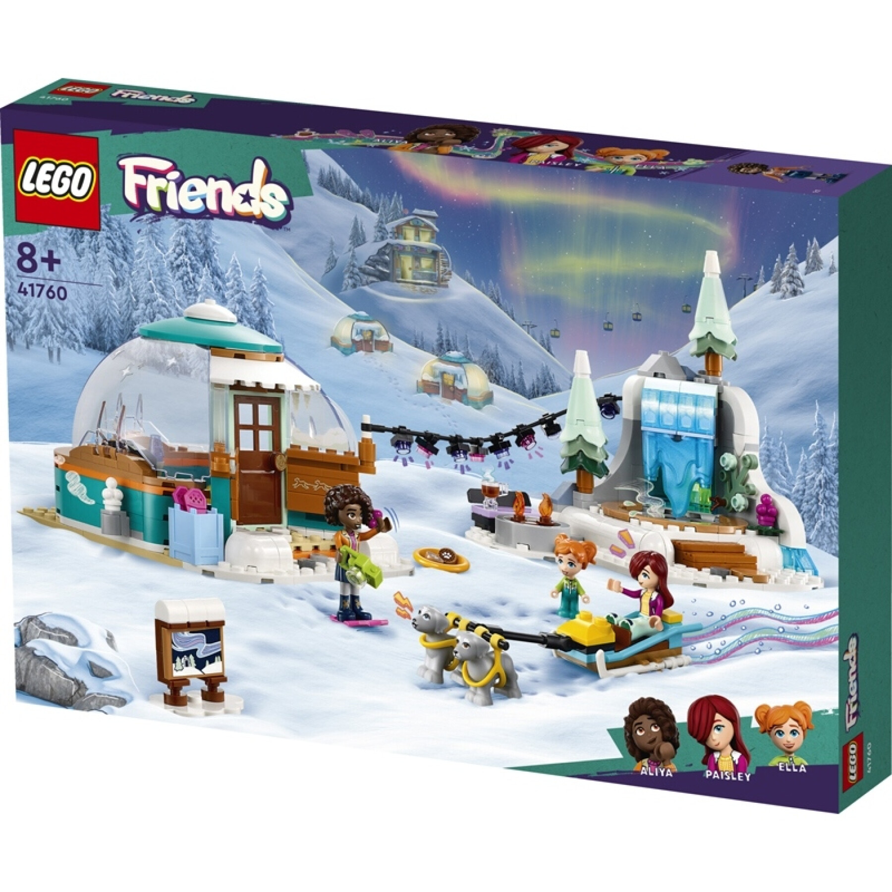 Konstruktionsspiele die Ferien im Iglu Lego Friends