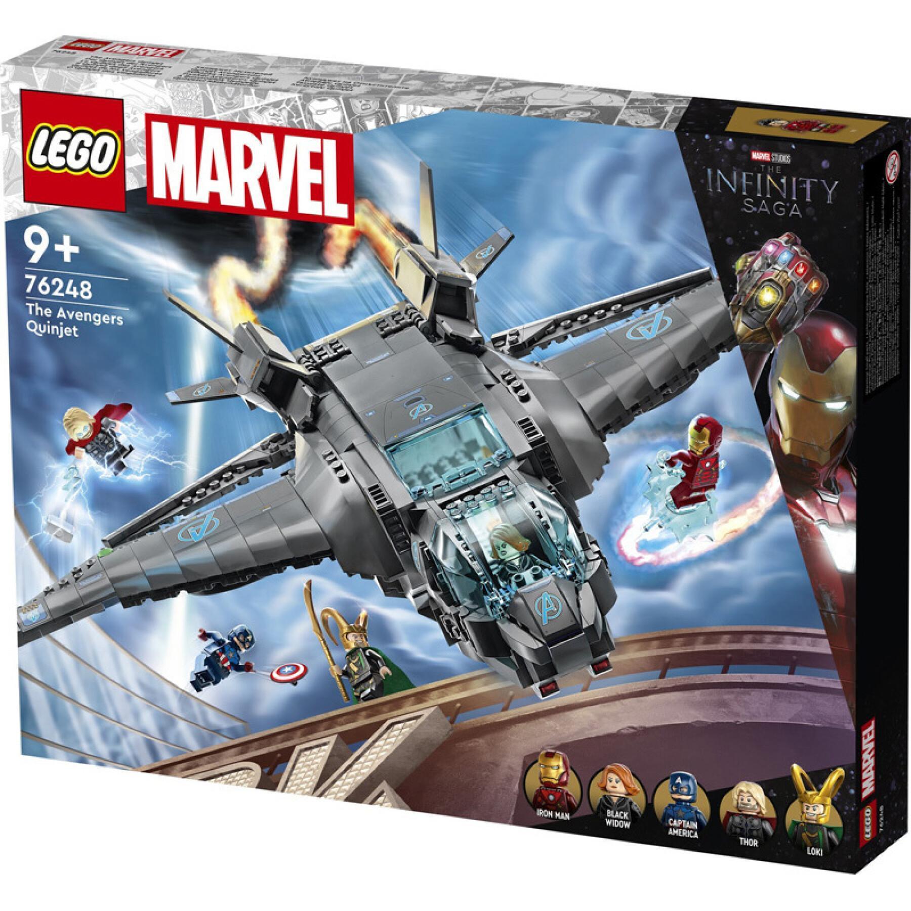 Bausätze das Quinjet der Marvel-Avengers Lego