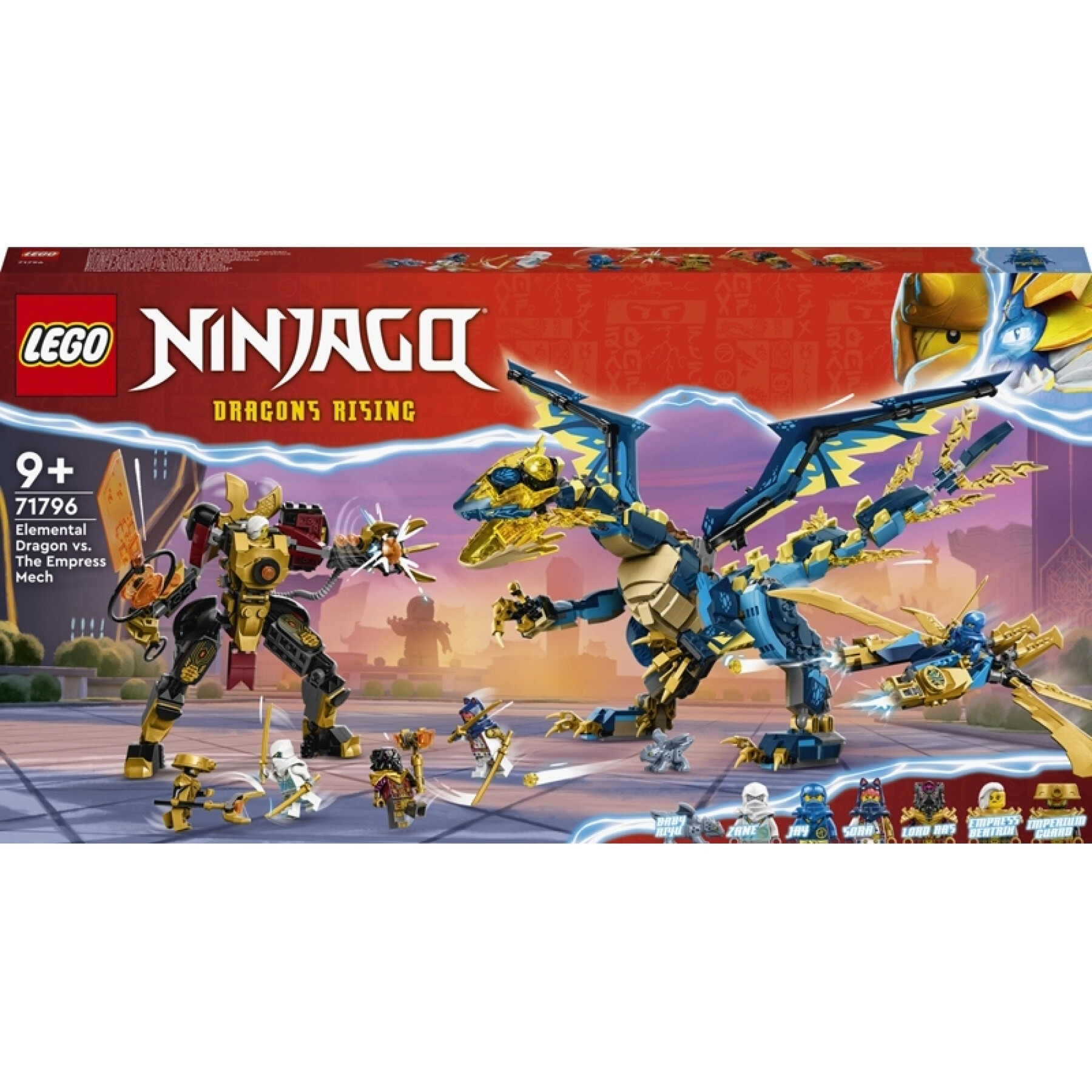 Baukastenspiele Drachen elementar vs. Roboter Lego Ninjago