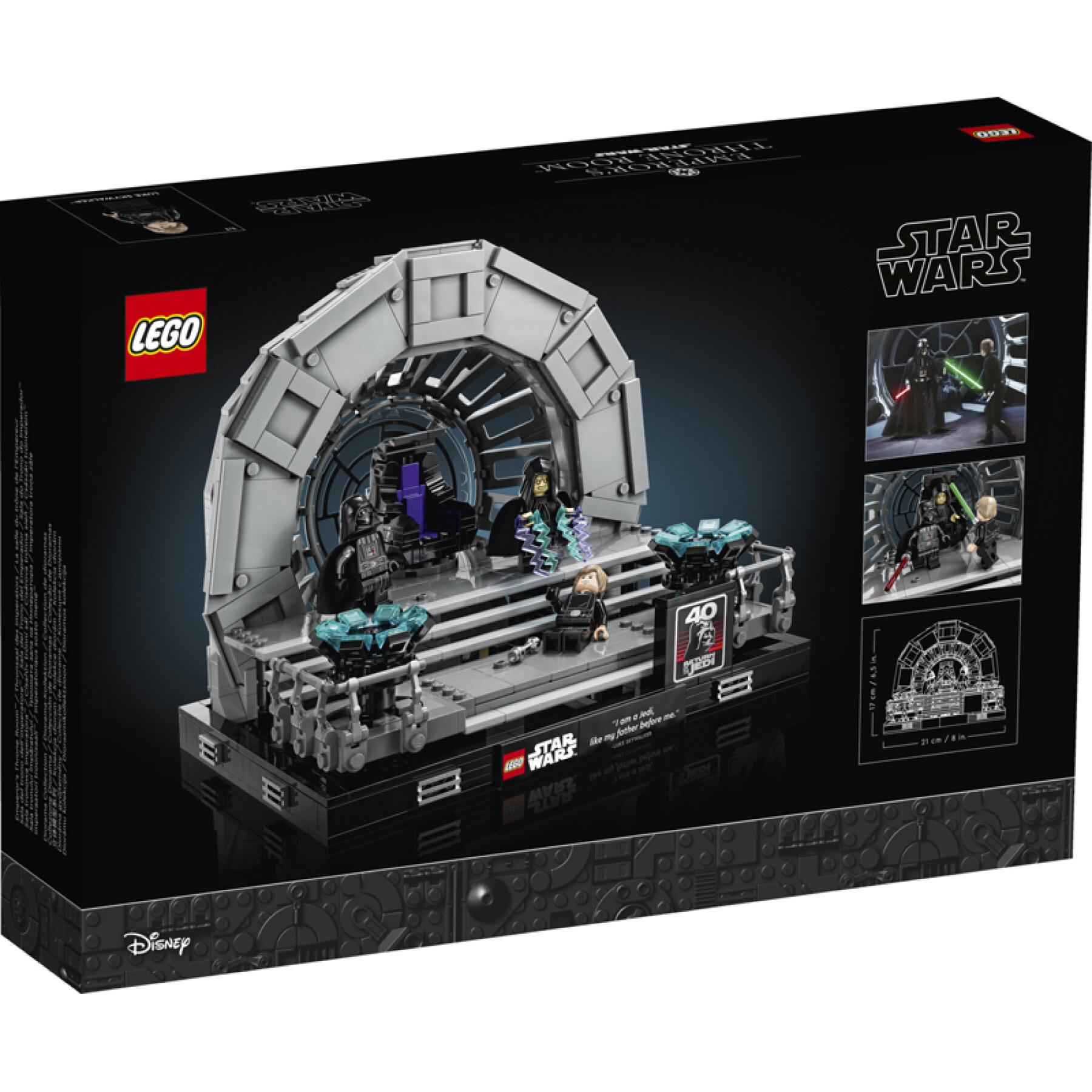 Bausätze Diorama Thronsaal Lego Star Wars