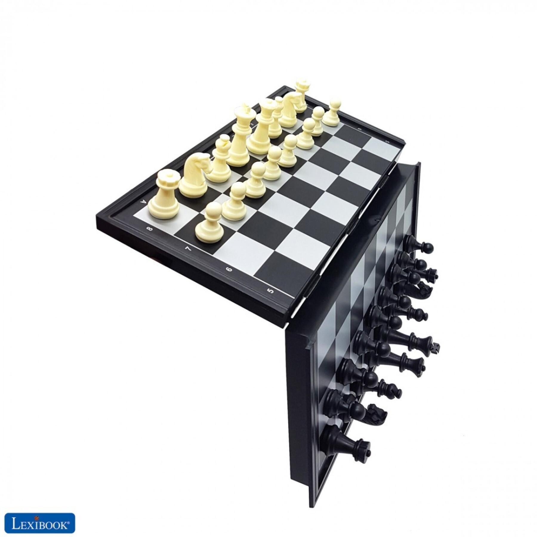 Zusammenklappbares magnetisches Schachspiel Lexibook