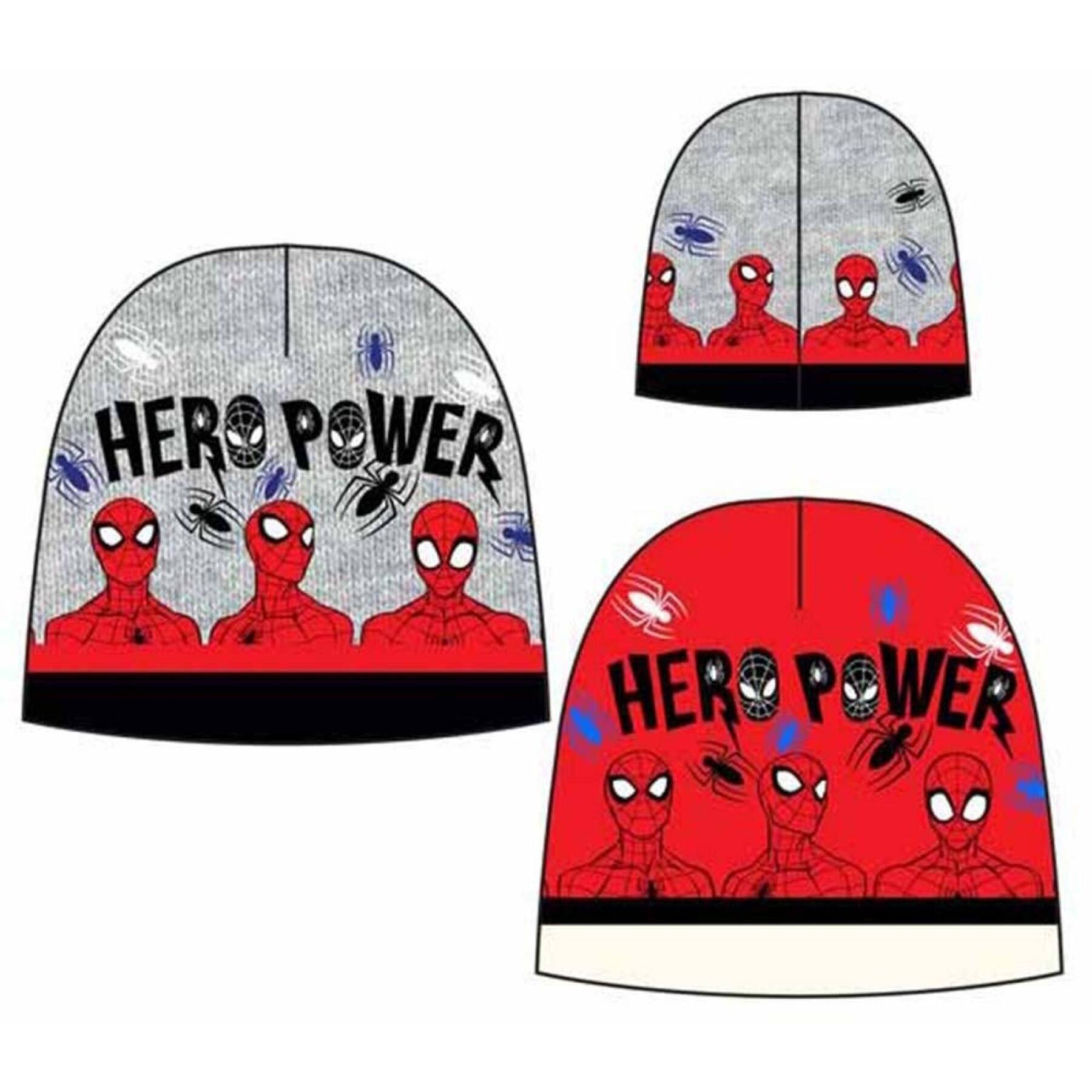 Mütze 2 Farben Kind spiderman hero power Marvel