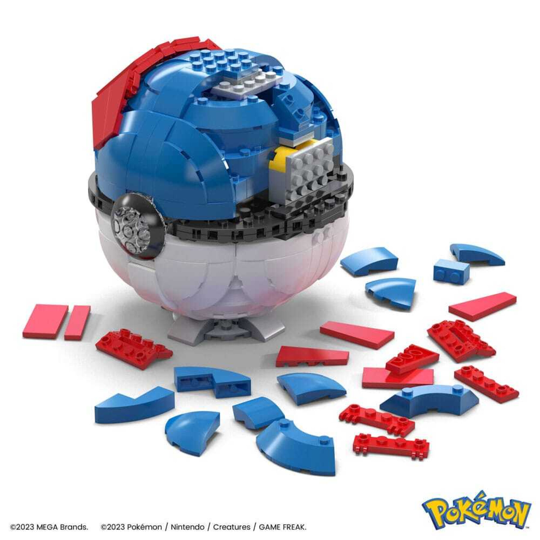 Konstruktionsspiele Mattel Pokémon Mega Construx Super Ball Géante